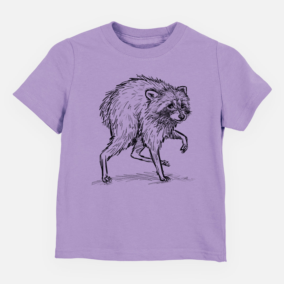 Short-Spine Seattle Raccoon - Toddler/Youth Shirt