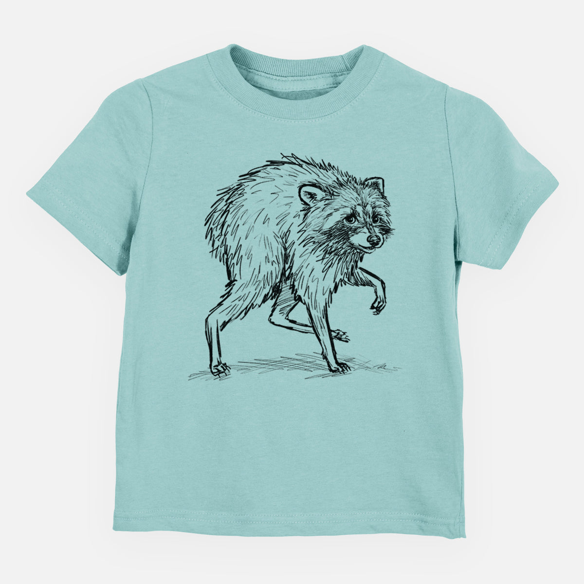 Short-Spine Seattle Raccoon - Toddler/Youth Shirt
