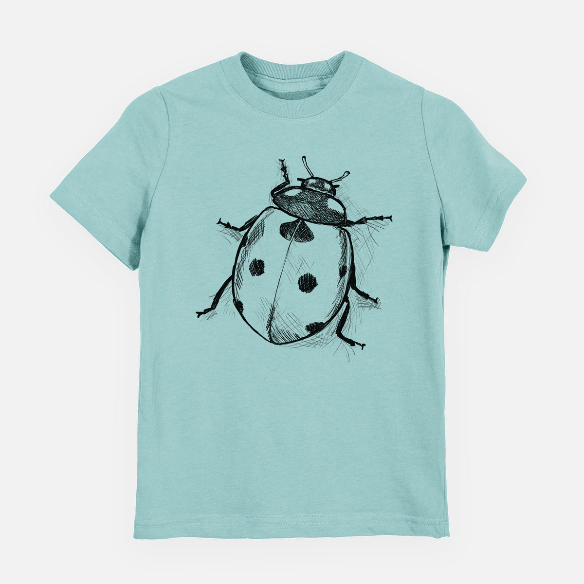 Coccinella septempunctata - Seven-spot Ladybird Ladybug - Youth Shirt