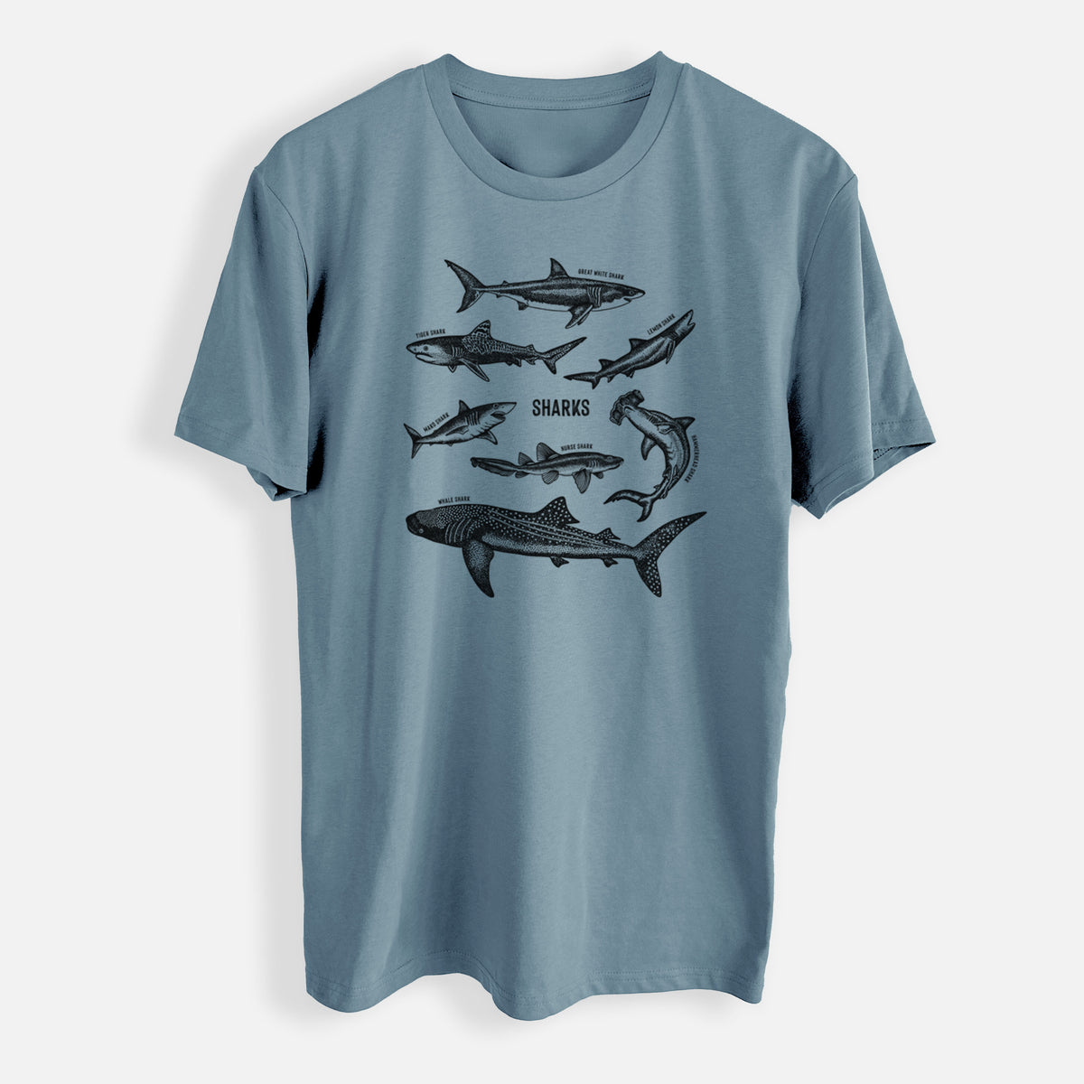 Shark Chart - Mens Everyday Staple Tee