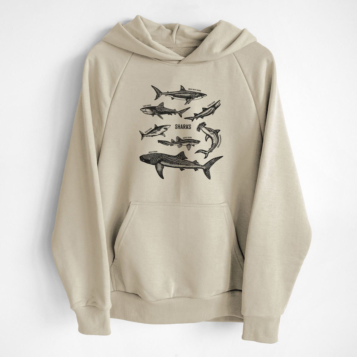 Shark Chart - UltraLuxe Heavyweight French Terry Hoodie