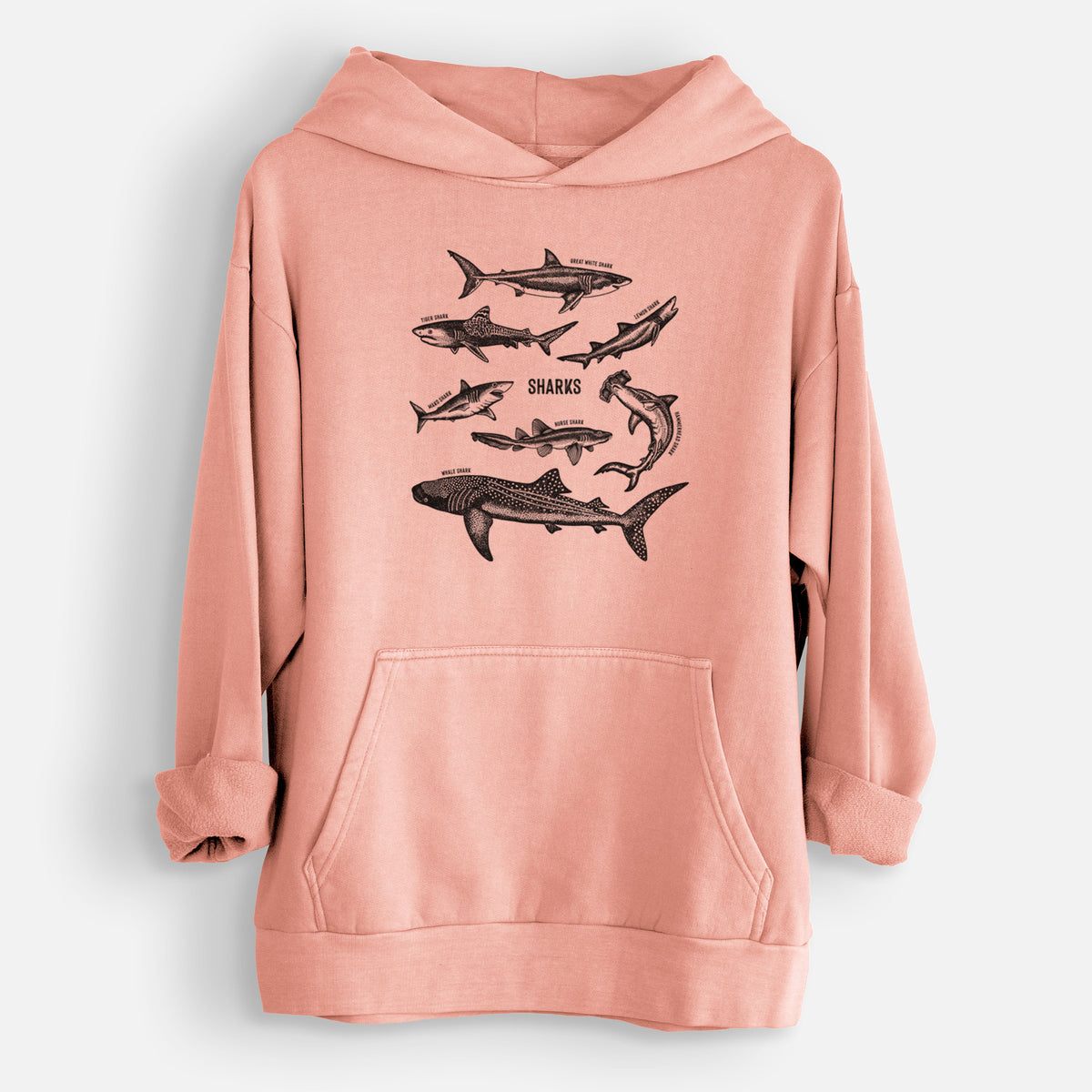 Shark Chart  - Urban Heavyweight Hoodie