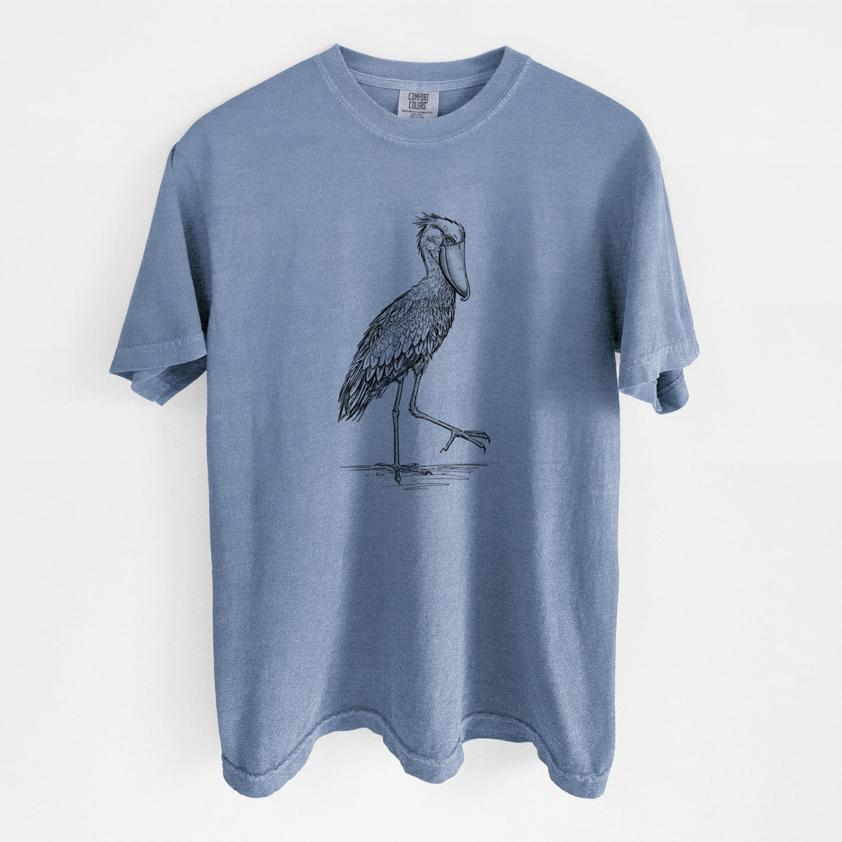 Shoebill Stork - Balaeniceps rex - Unisex Comfort Colors Garment-Dyed Heavyweight T-shirt