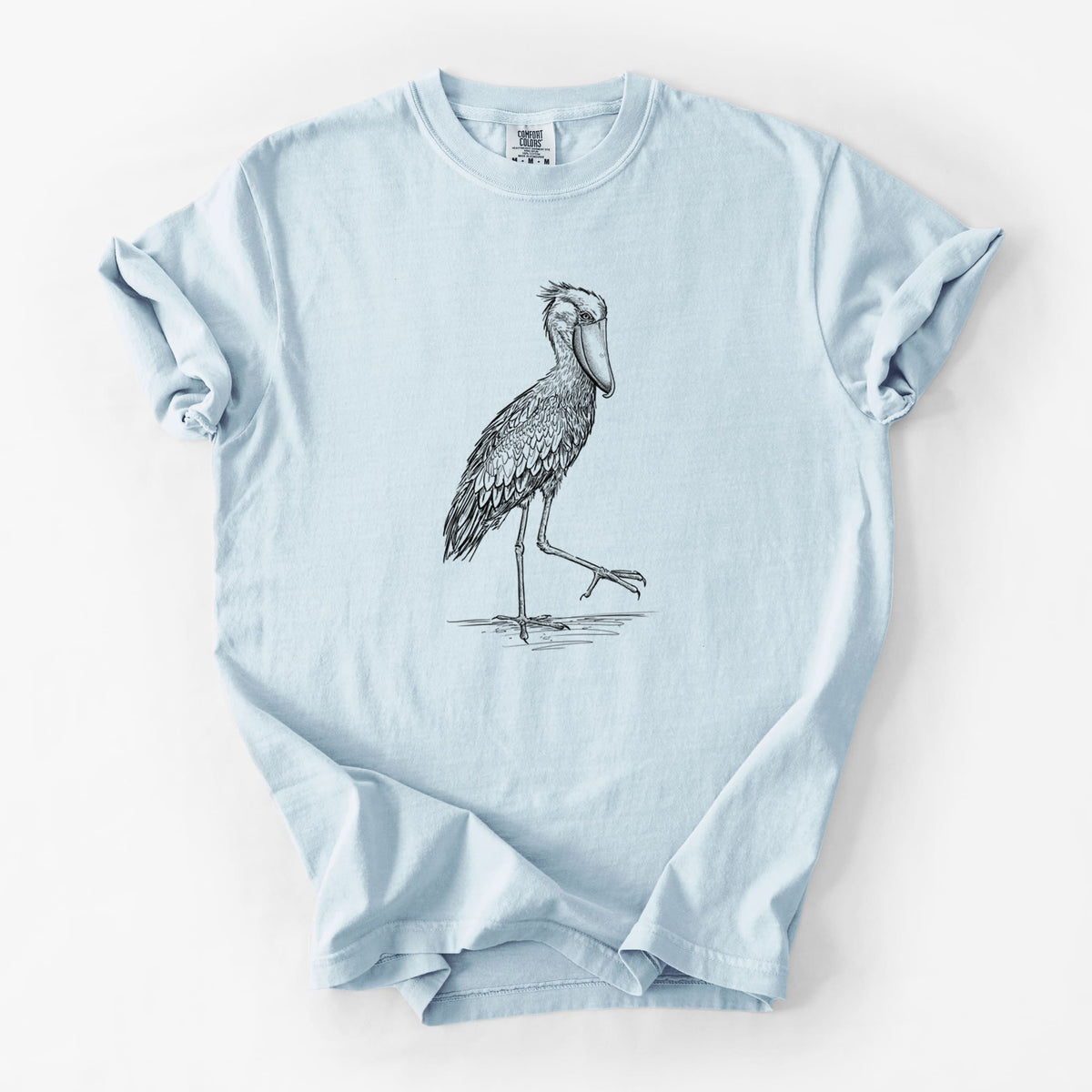 Shoebill Stork - Balaeniceps rex - Unisex Comfort Colors Garment-Dyed Heavyweight T-shirt