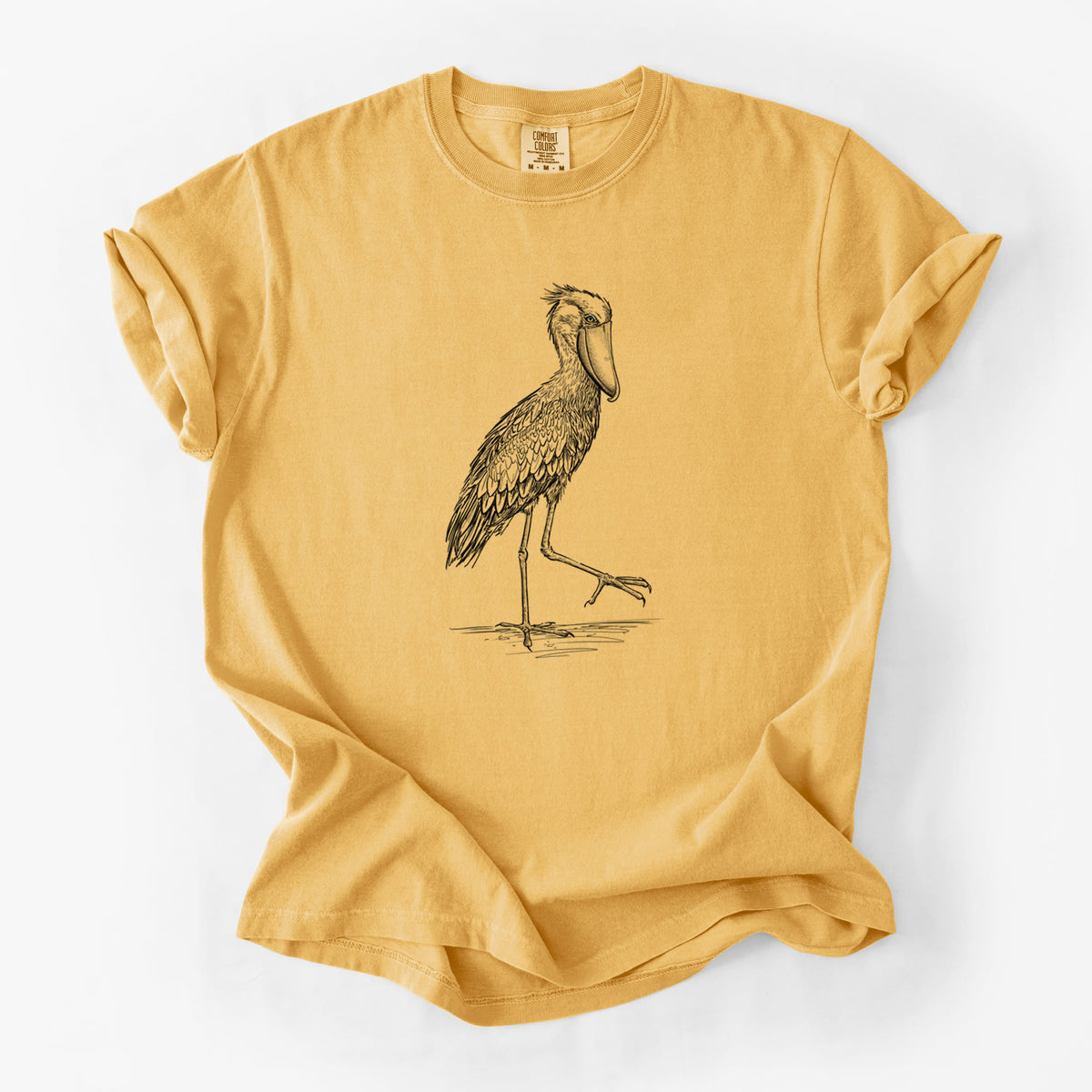 Shoebill Stork - Balaeniceps rex - Unisex Comfort Colors Garment-Dyed Heavyweight T-shirt
