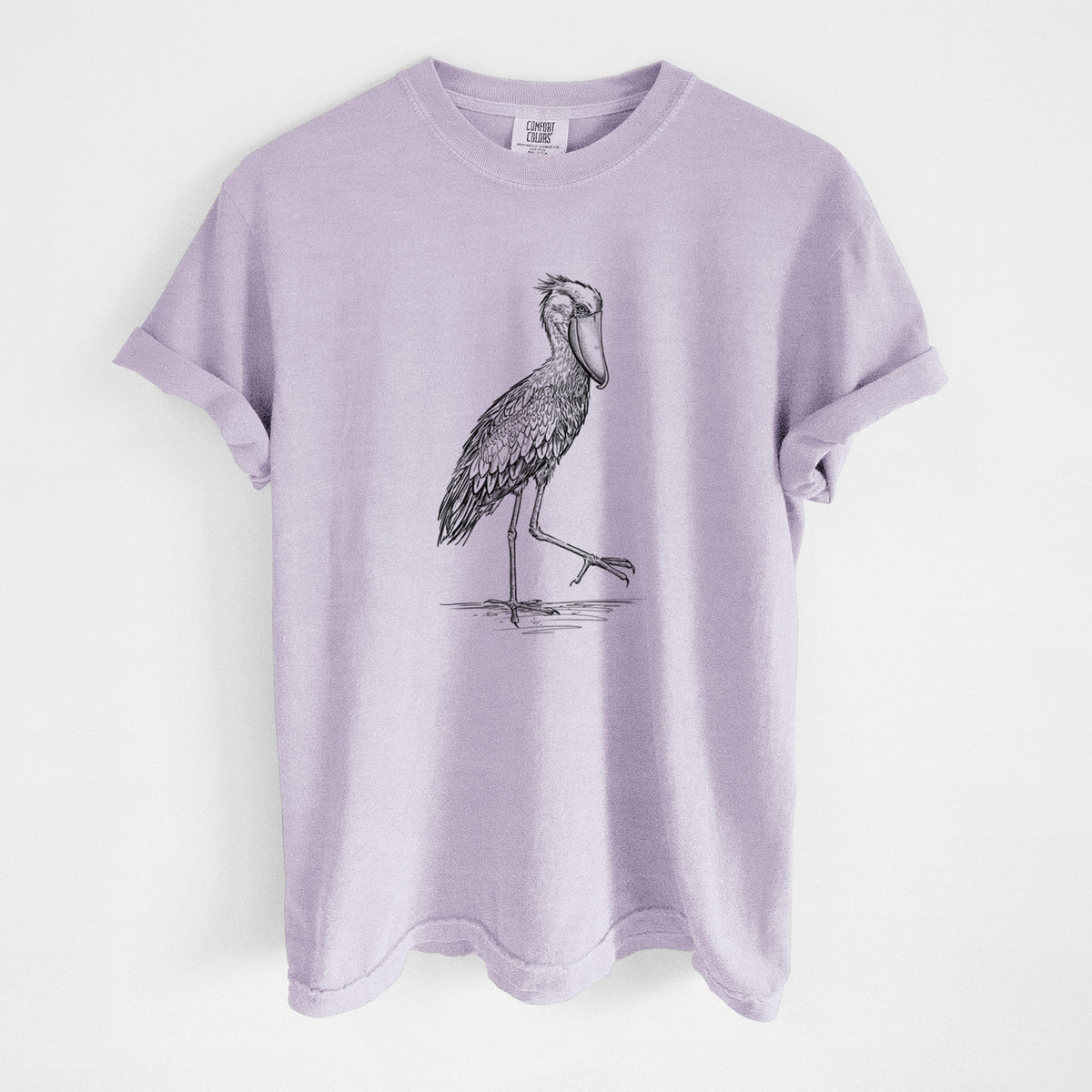 Shoebill Stork - Balaeniceps rex - Unisex Comfort Colors Garment-Dyed Heavyweight T-shirt