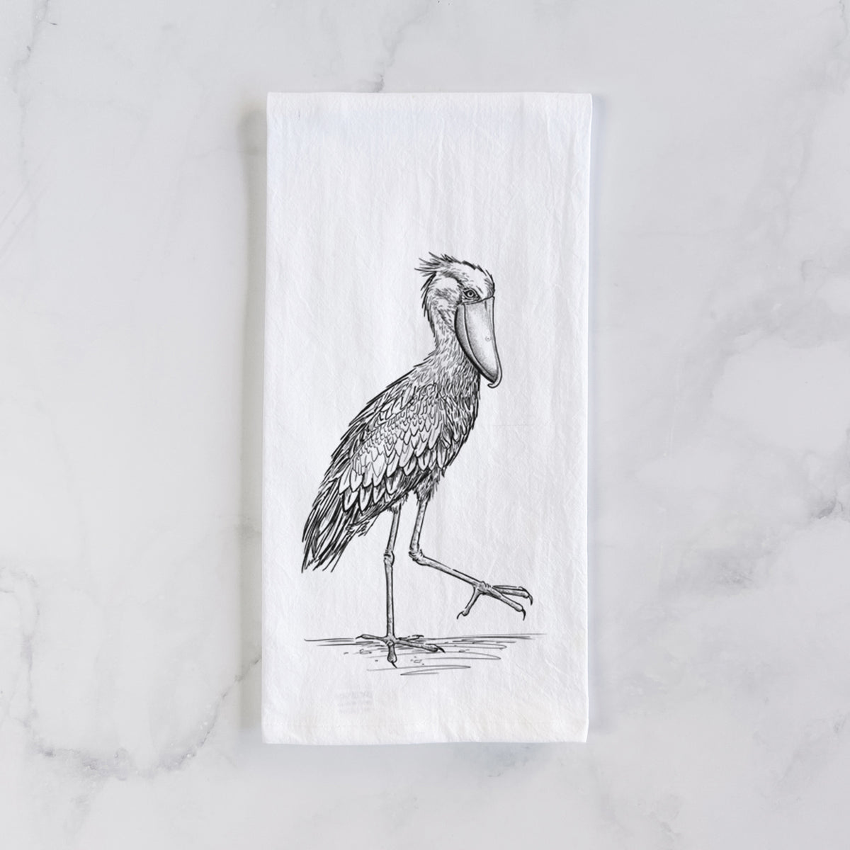 Shoebill Stork - Balaeniceps rex Tea Towel