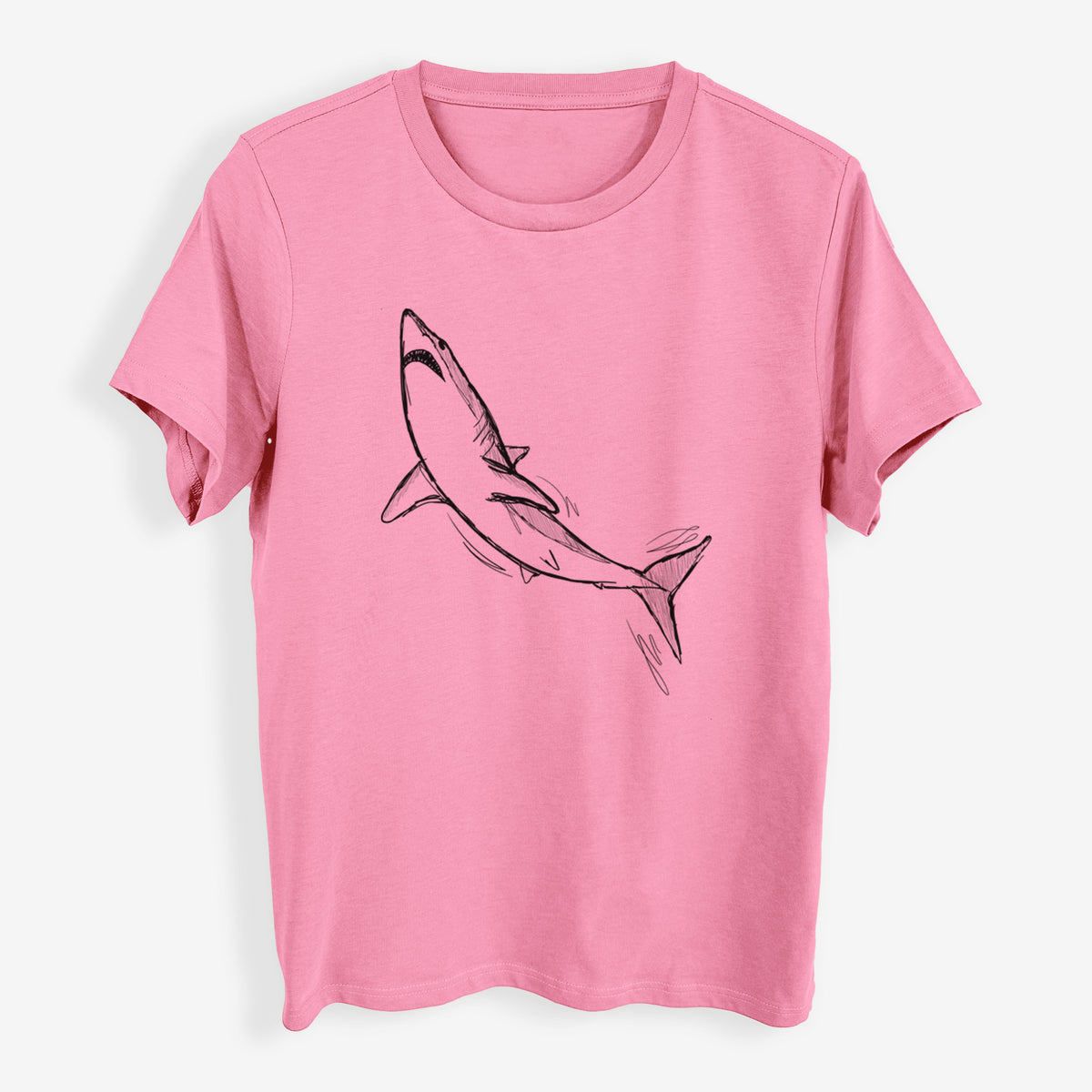 Shortfin Mako Shark - Womens Everyday Maple Tee