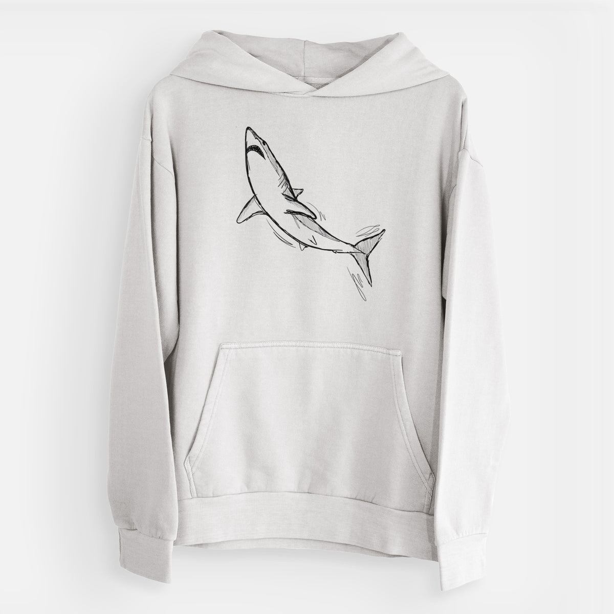 Shortfin Mako Shark  - Urban Heavyweight Hoodie