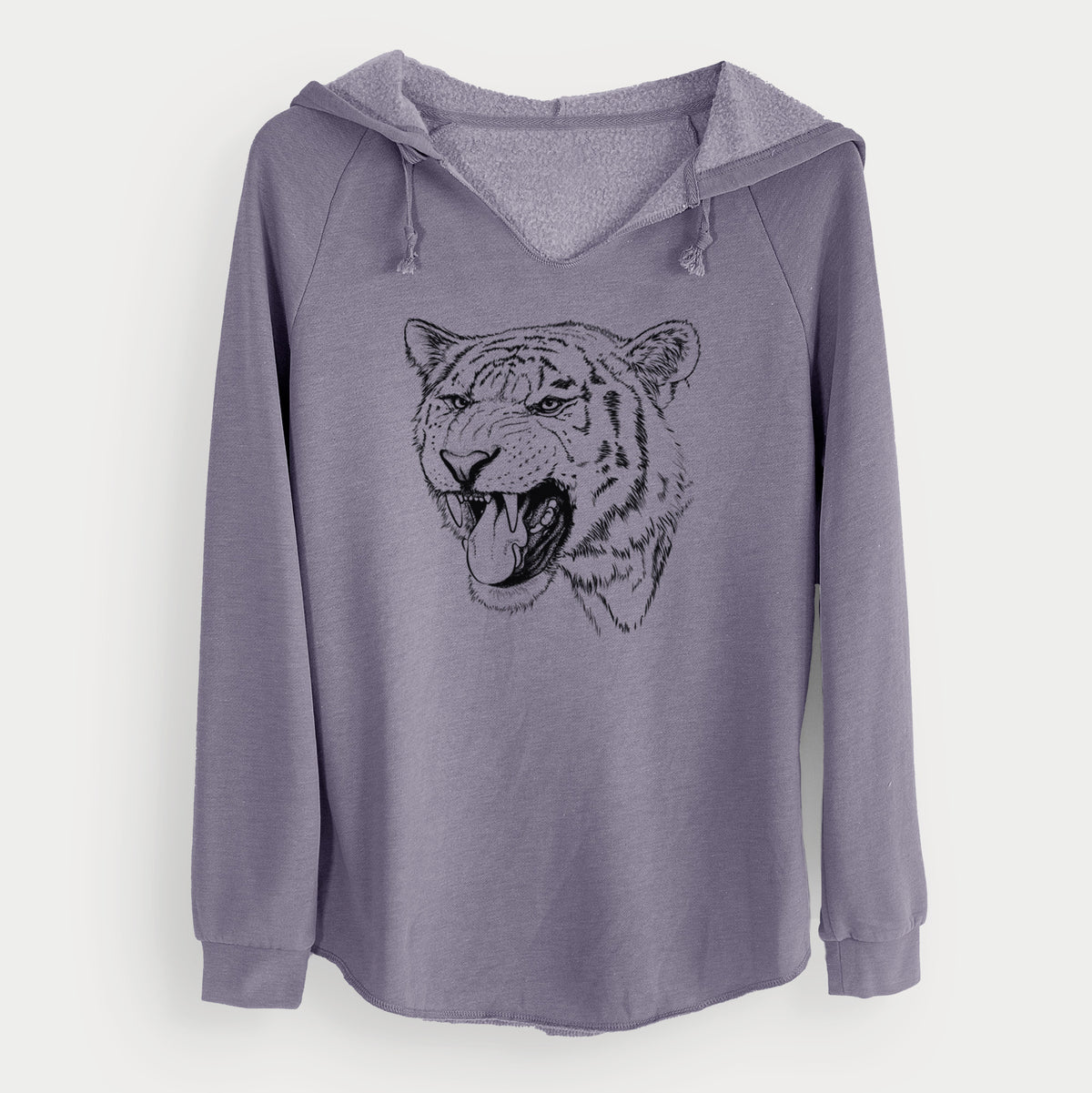 Siberian Tiger - Panthera tigris altaica - Cali Wave Hooded Sweatshirt