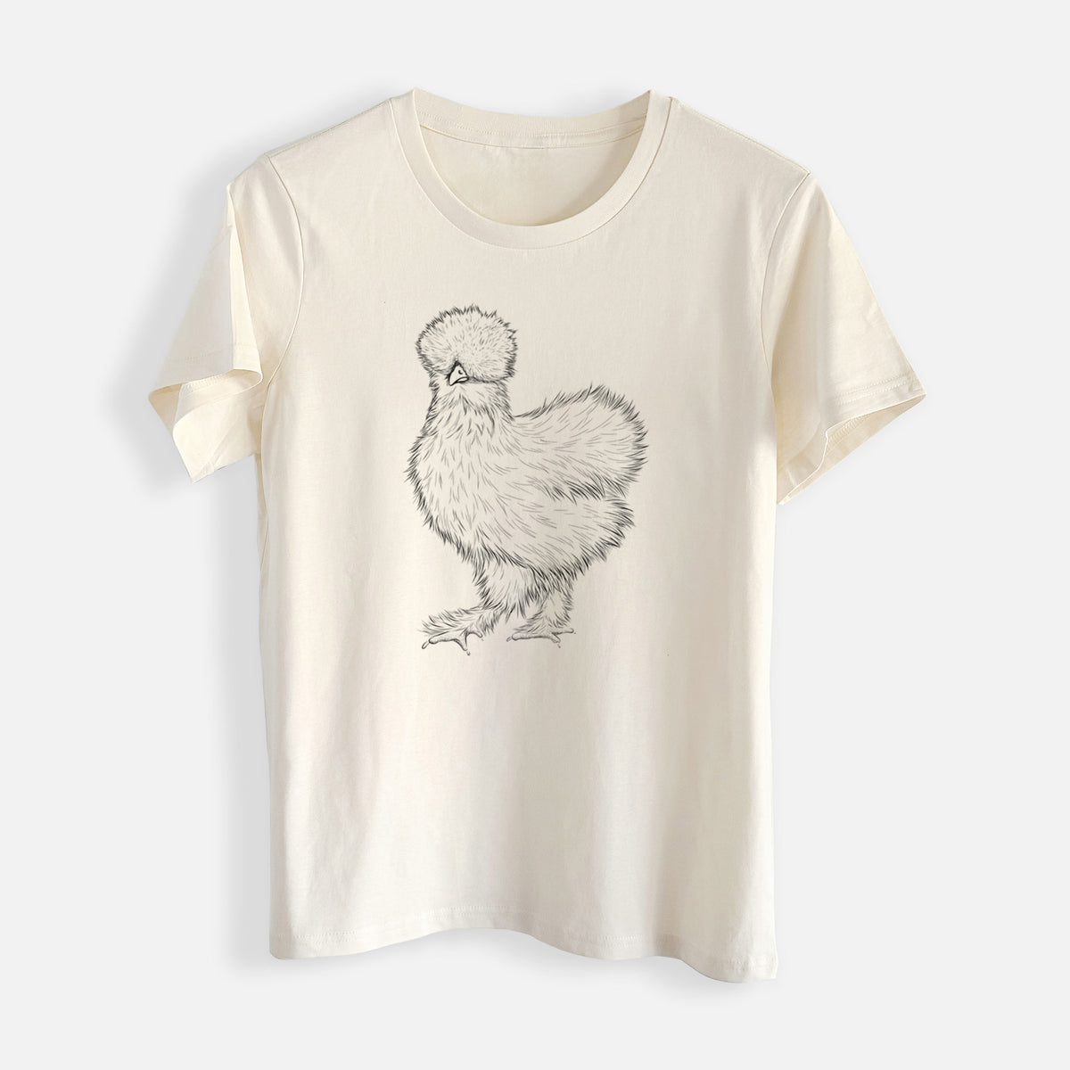 Silkie Chicken - Womens Everyday Maple Tee