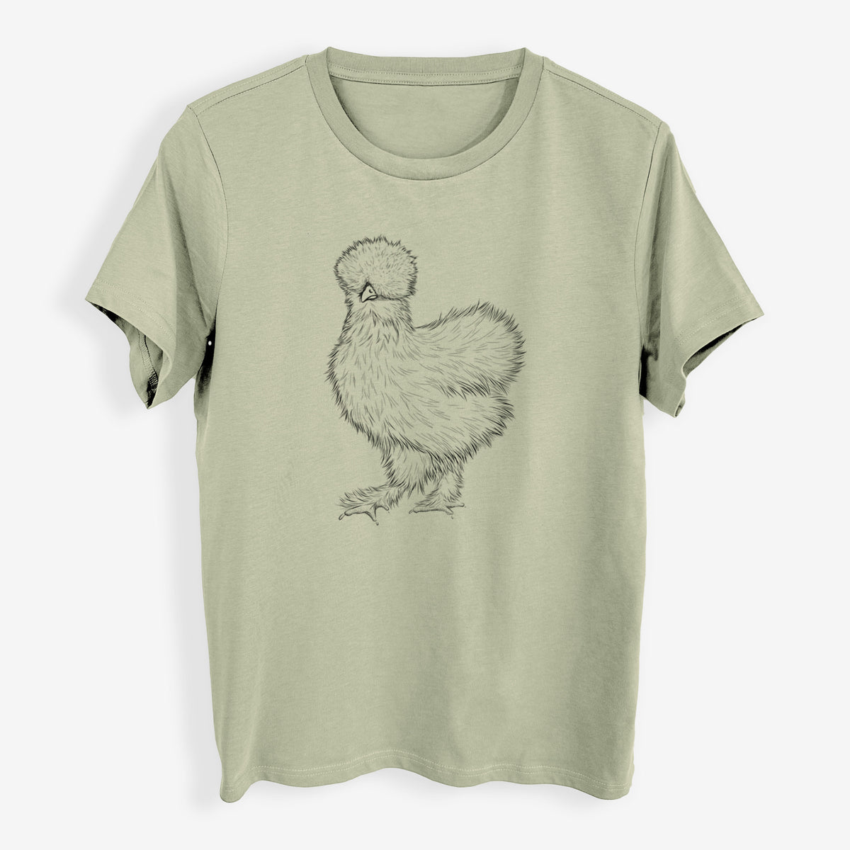 Silkie Chicken - Womens Everyday Maple Tee