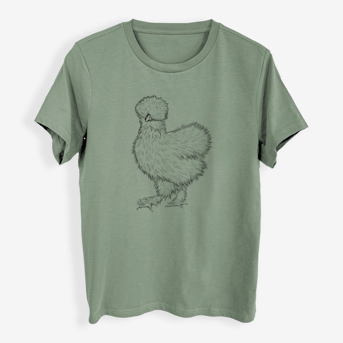 Silkie Chicken - Womens Everyday Maple Tee