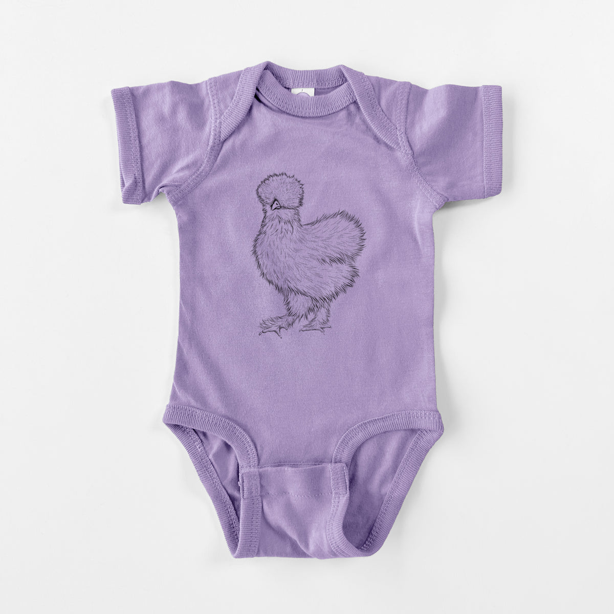 Silkie Chicken - Baby Fine Jersey Bodysuit