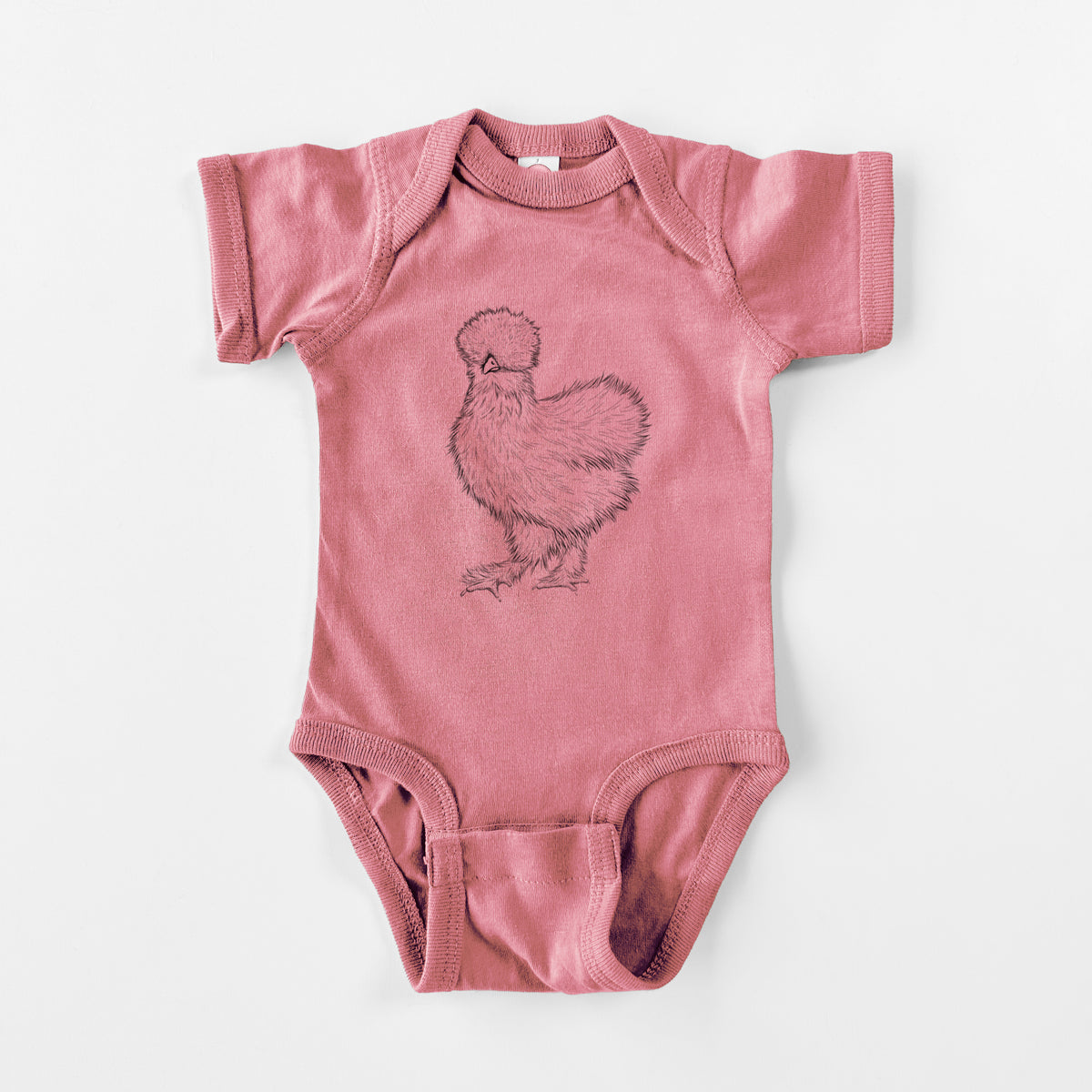 Silkie Chicken - Baby Fine Jersey Bodysuit