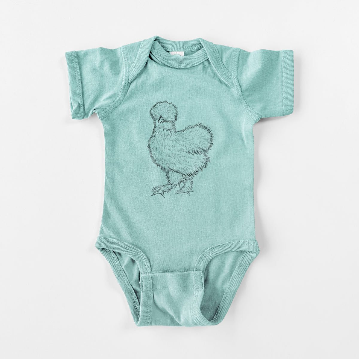 Silkie Chicken - Baby Fine Jersey Bodysuit