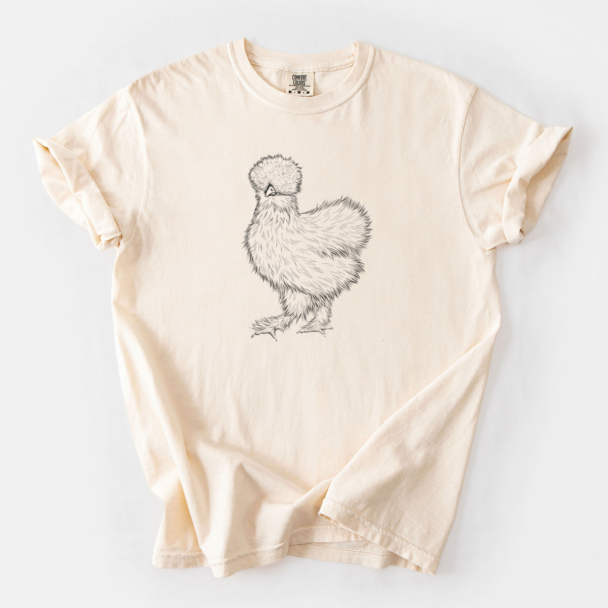 Silkie Chicken - Unisex Comfort Colors Garment-Dyed Heavyweight T-shirt