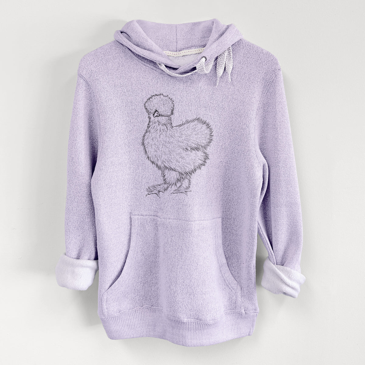 Silkie Chicken - Knit Hoodie