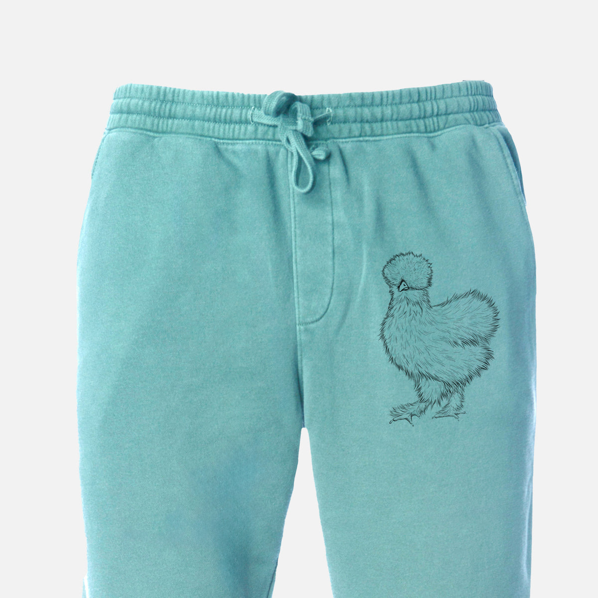 Silkie Chicken - Unisex Pigment Dyed Sweatpants