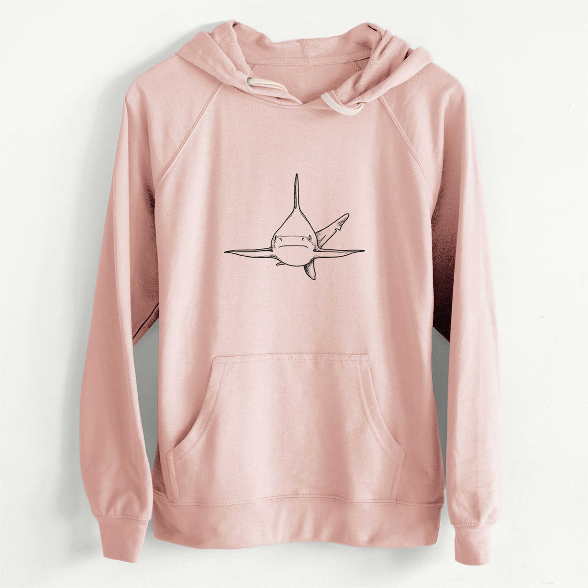 CLEARANCE - Silvertip Shark Front  - Unisex Slim Fit Loopback Terry Hoodie