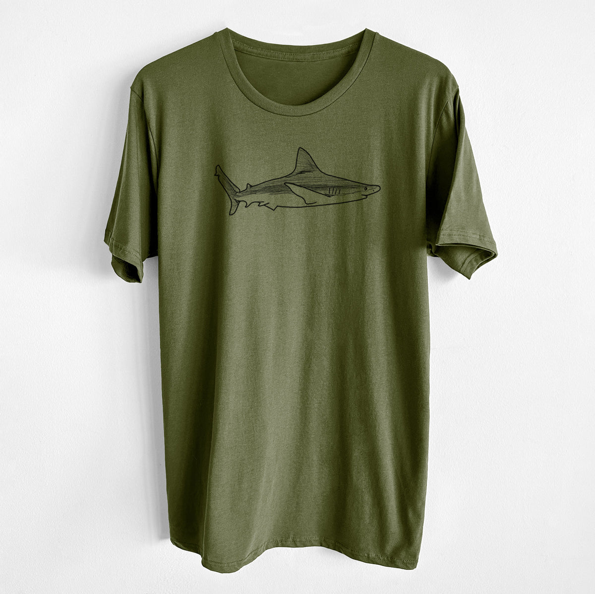 CLOSEOUT - Silvertip Shark Side - Unisex Crewneck - Made in USA - 100% Organic Cotton