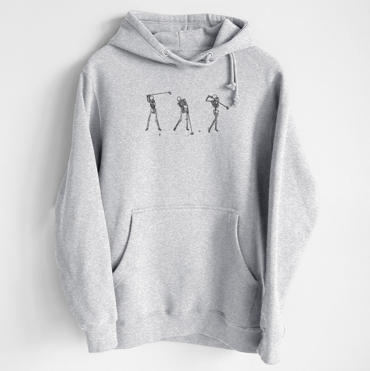 The Golf Swing - Skeleton Collection - Heavyweight Fleece Hoodie