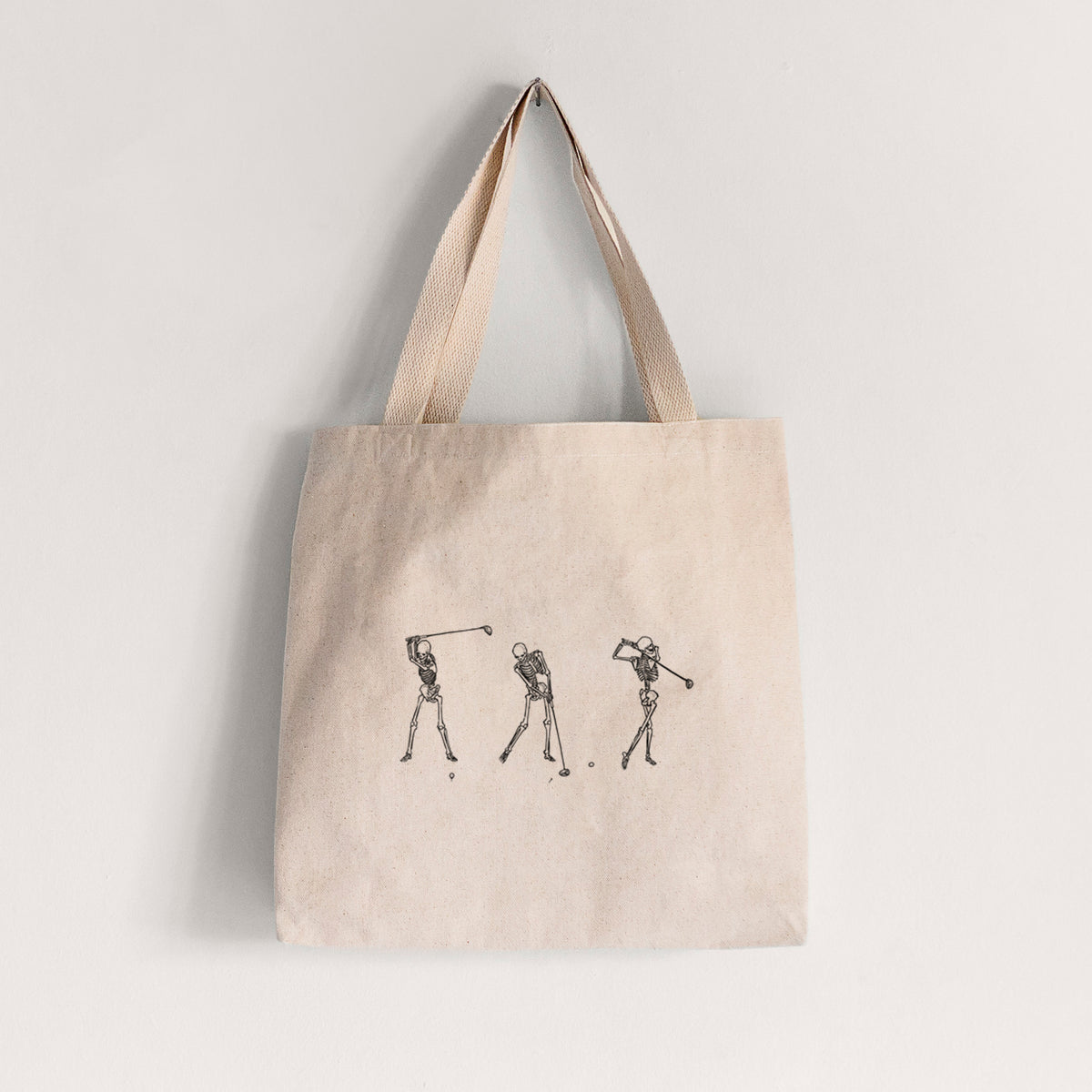 The Golf Swing - Skeleton Collection - Tote Bag