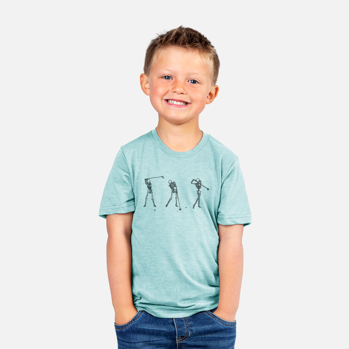 The Golf Swing - Skeleton Collection - Toddler/Youth Shirt