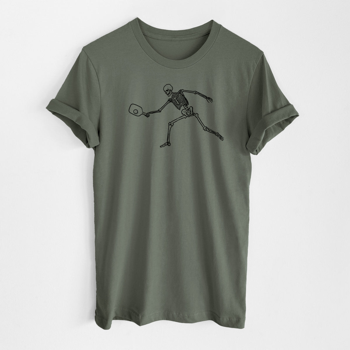 The Pickleball Block Volley - Skeleton Collection - Lightweight 100% Cotton Unisex Crewneck