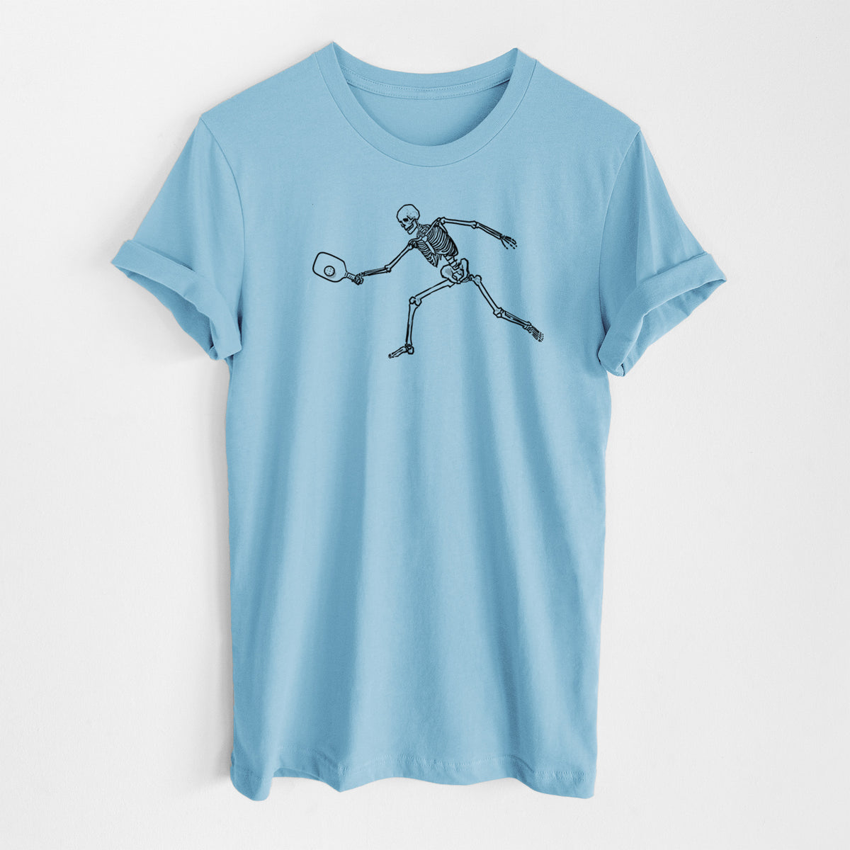 The Pickleball Block Volley - Skeleton Collection - Lightweight 100% Cotton Unisex Crewneck