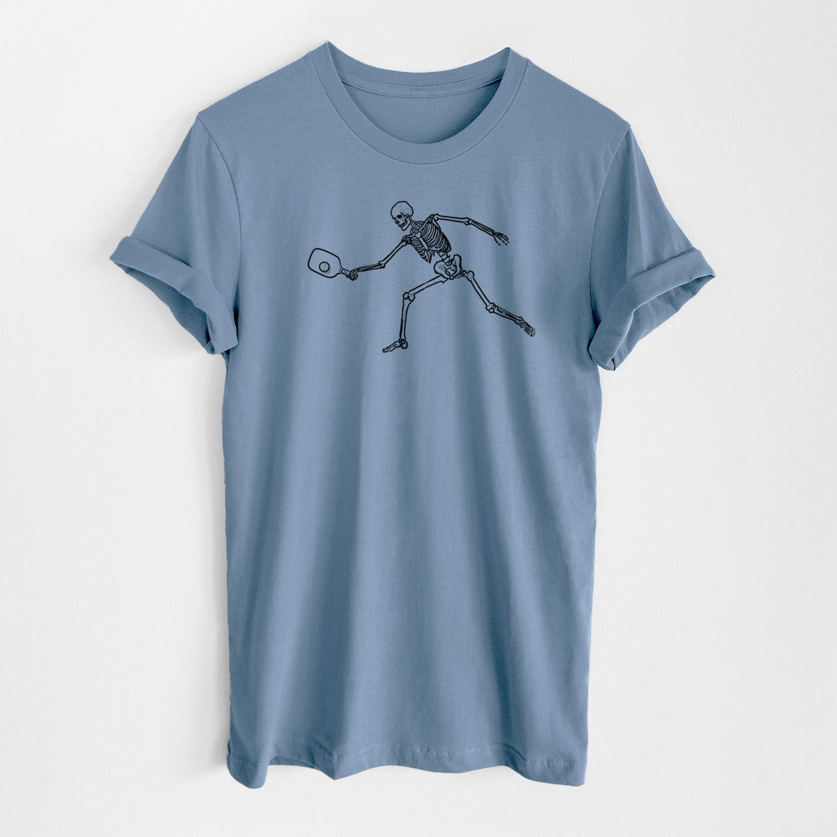 The Pickleball Block Volley - Skeleton Collection - Lightweight 100% Cotton Unisex Crewneck