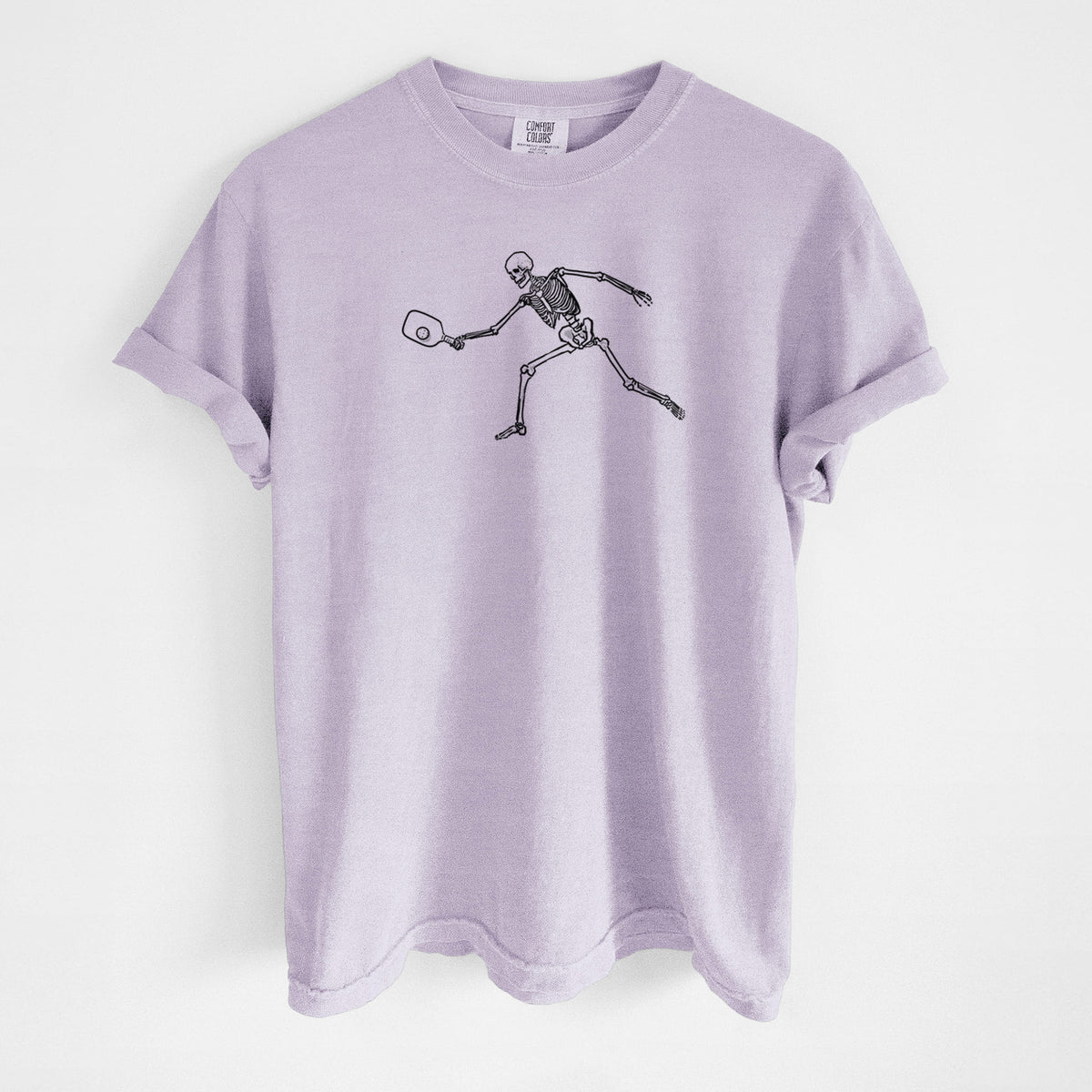 The Pickleball Block Volley - Skeleton Collection - Unisex Comfort Colors Garment-Dyed Heavyweight T-shirt