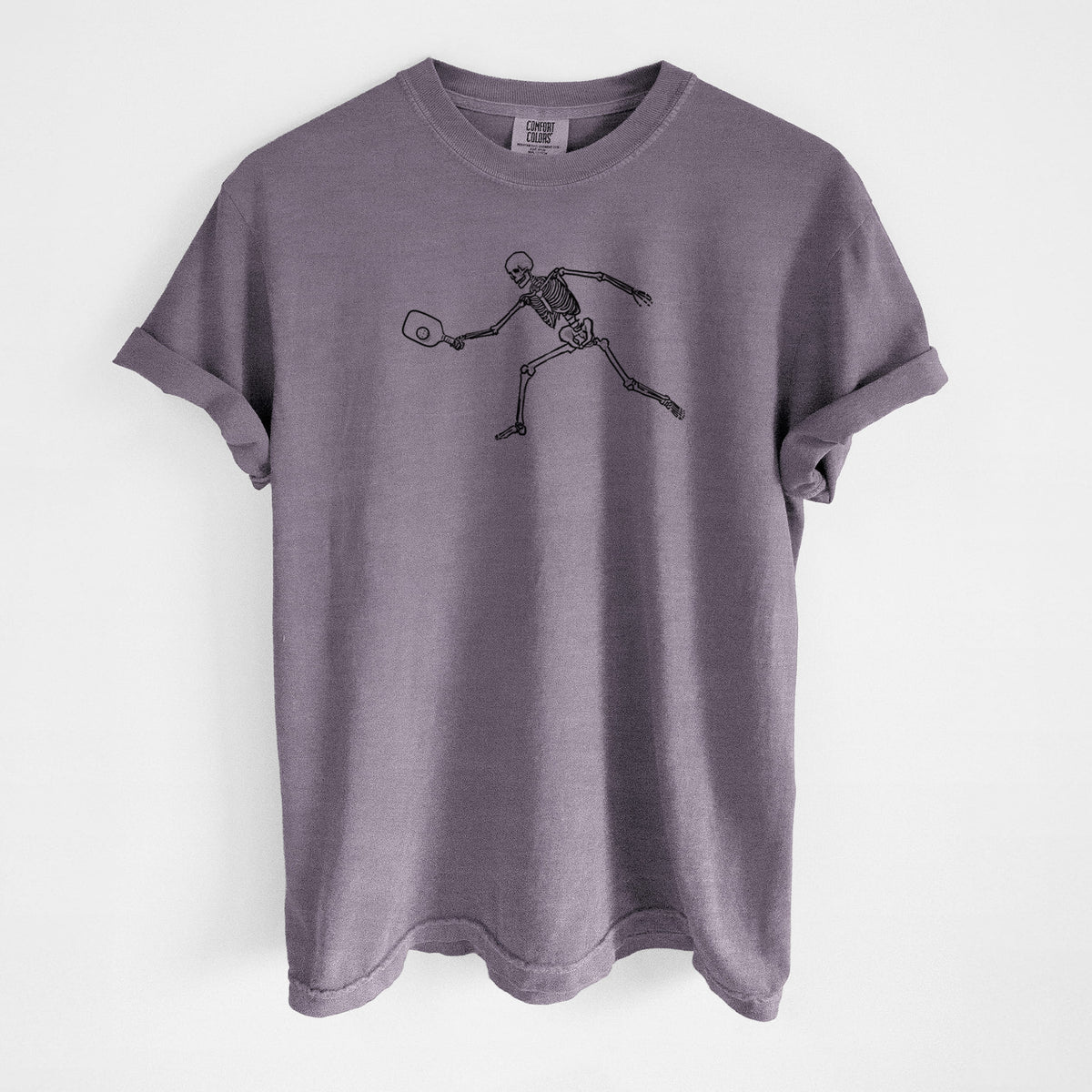The Pickleball Block Volley - Skeleton Collection - Unisex Comfort Colors Garment-Dyed Heavyweight T-shirt