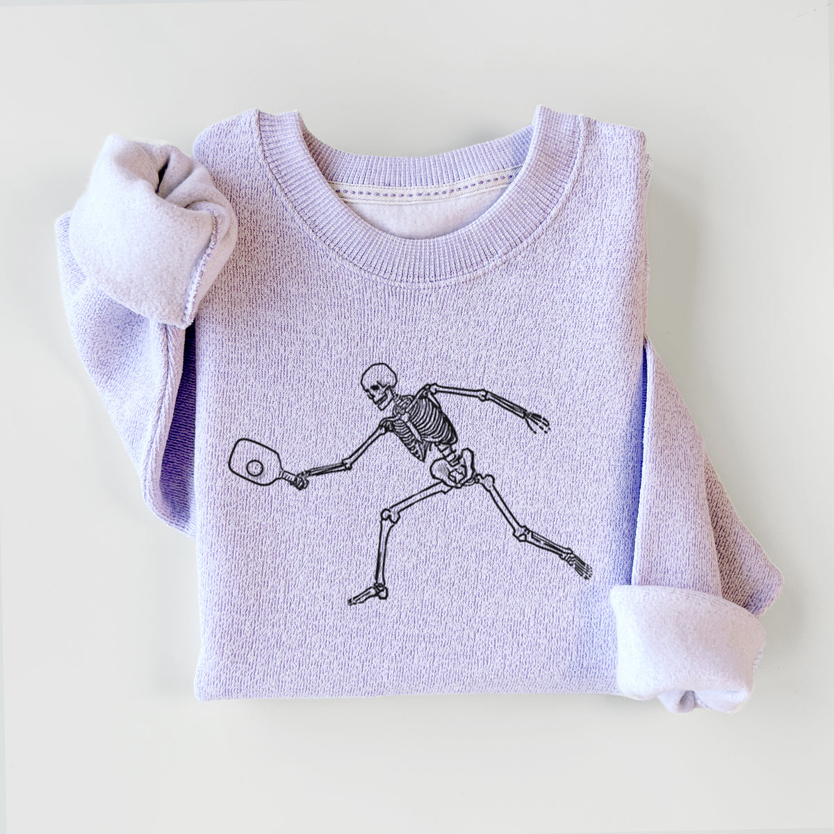The Pickleball Block Volley - Skeleton Collection - Knit Sweatshirt