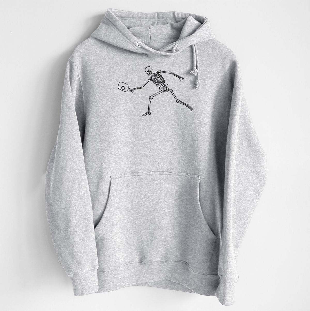 The Pickleball Block Volley - Skeleton Collection - Heavyweight Fleece Hoodie