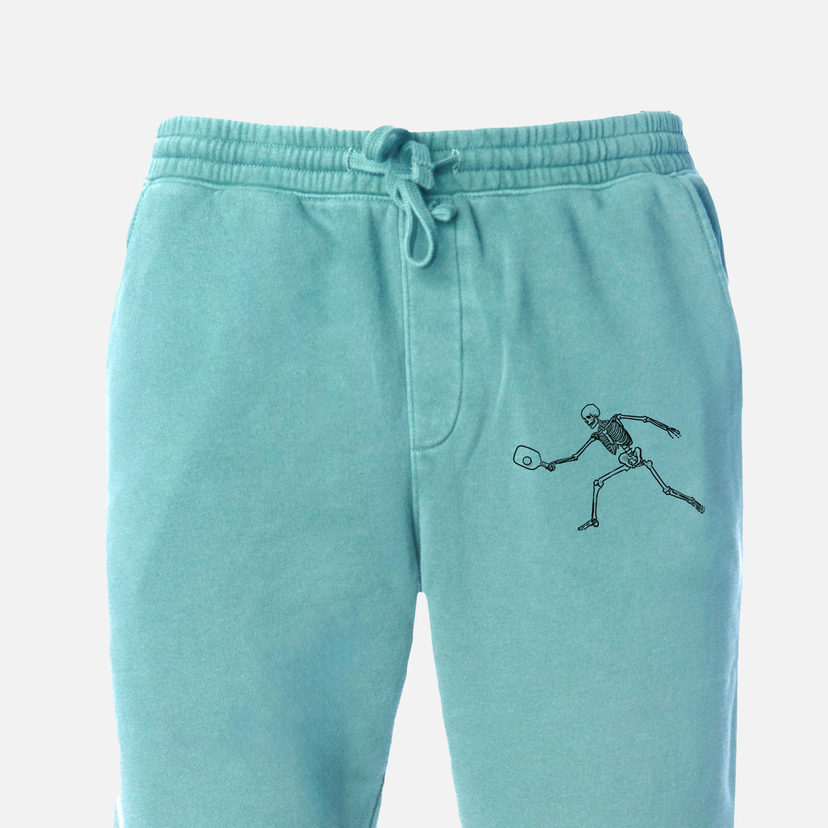 The Pickleball Block Volley - Skeleton Collection - Unisex Pigment Dyed Sweatpants
