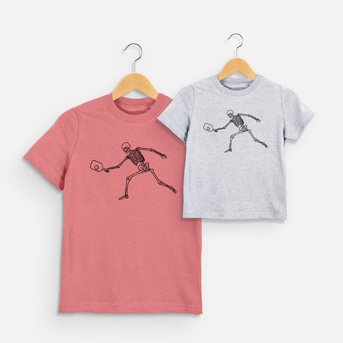 The Pickleball Block Volley - Skeleton Collection - Toddler/Youth Shirt