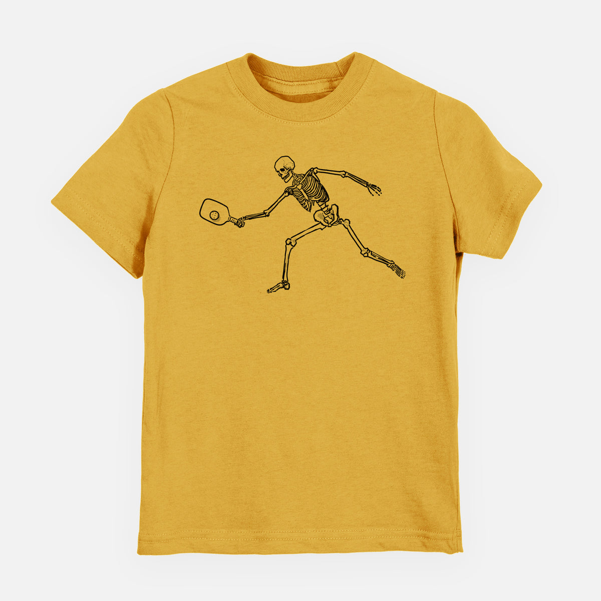 The Pickleball Block Volley - Skeleton Collection - Toddler/Youth Shirt