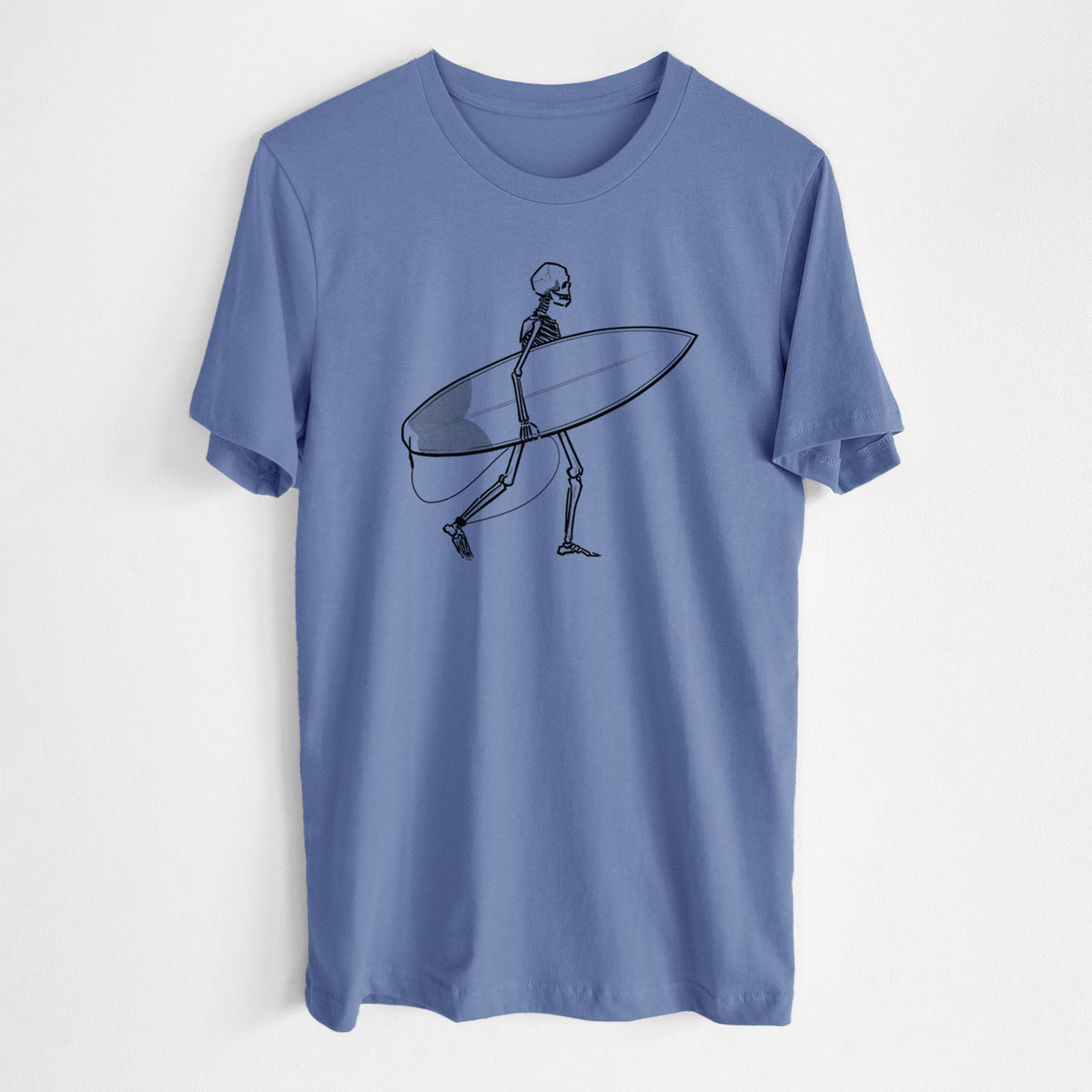 Seeking Swells - Skeleton Collection - Lightweight 100% Cotton Unisex Crewneck