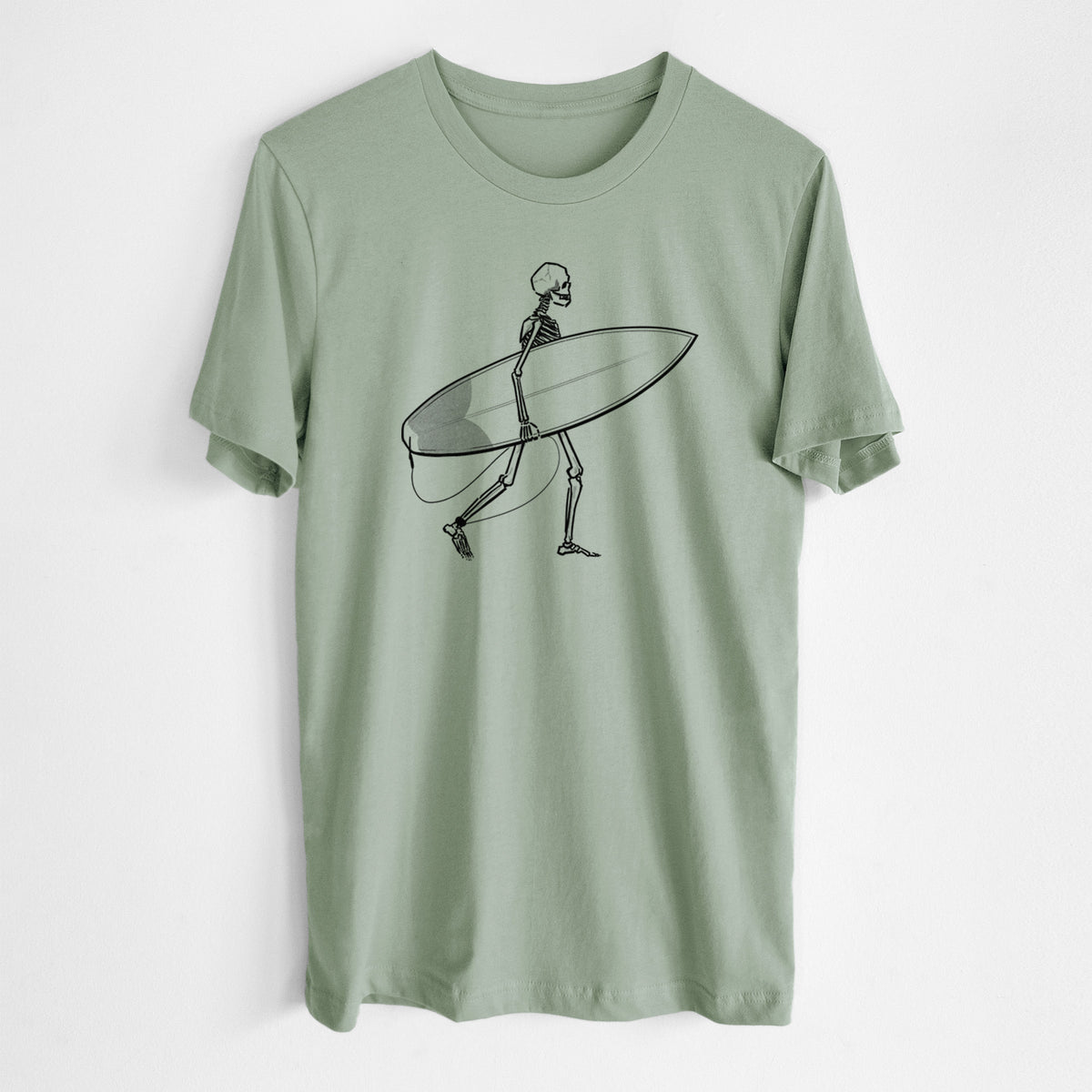 Seeking Swells - Skeleton Collection - Lightweight 100% Cotton Unisex Crewneck