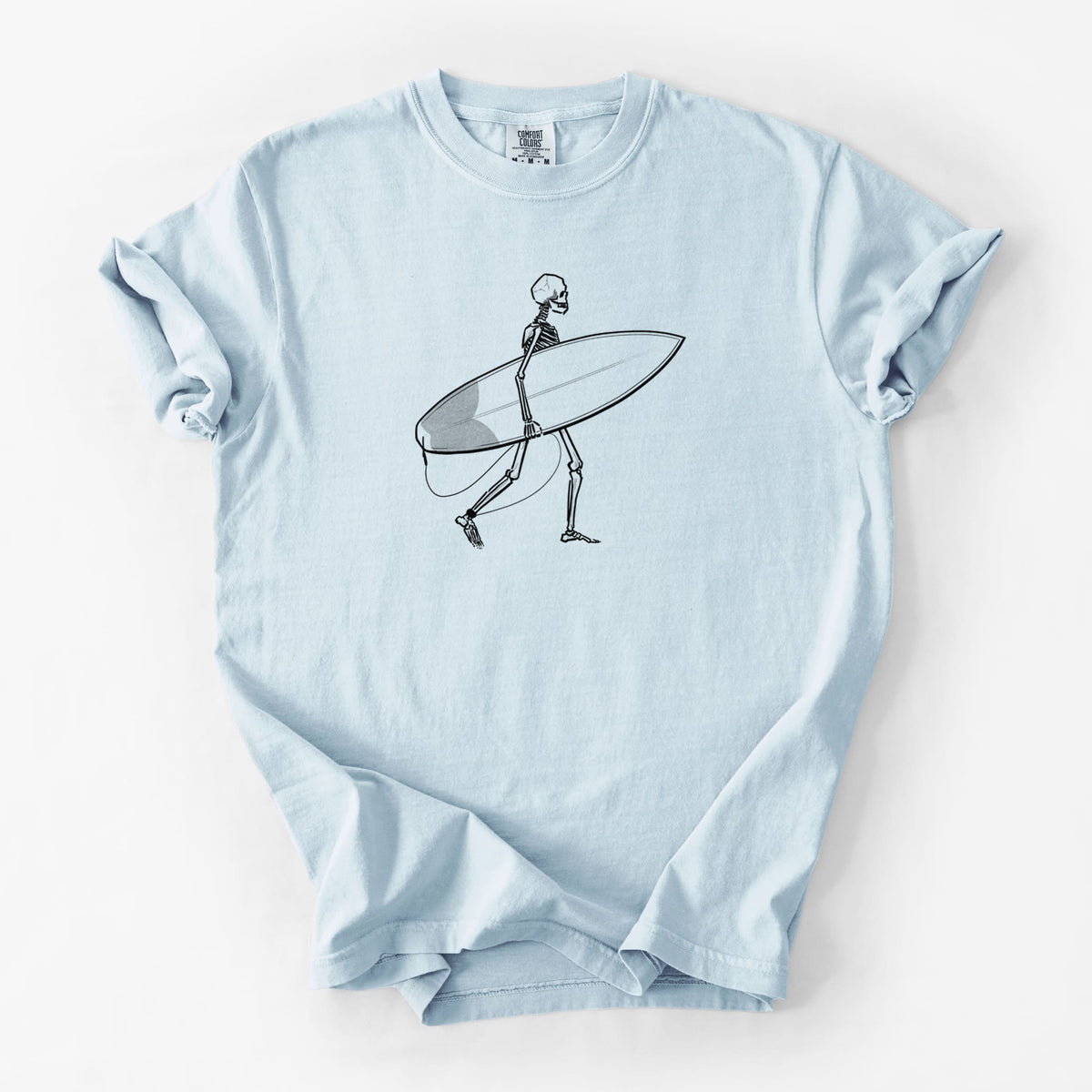 Seeking Swells - Skeleton Collection - Unisex Comfort Colors Garment-Dyed Heavyweight T-shirt