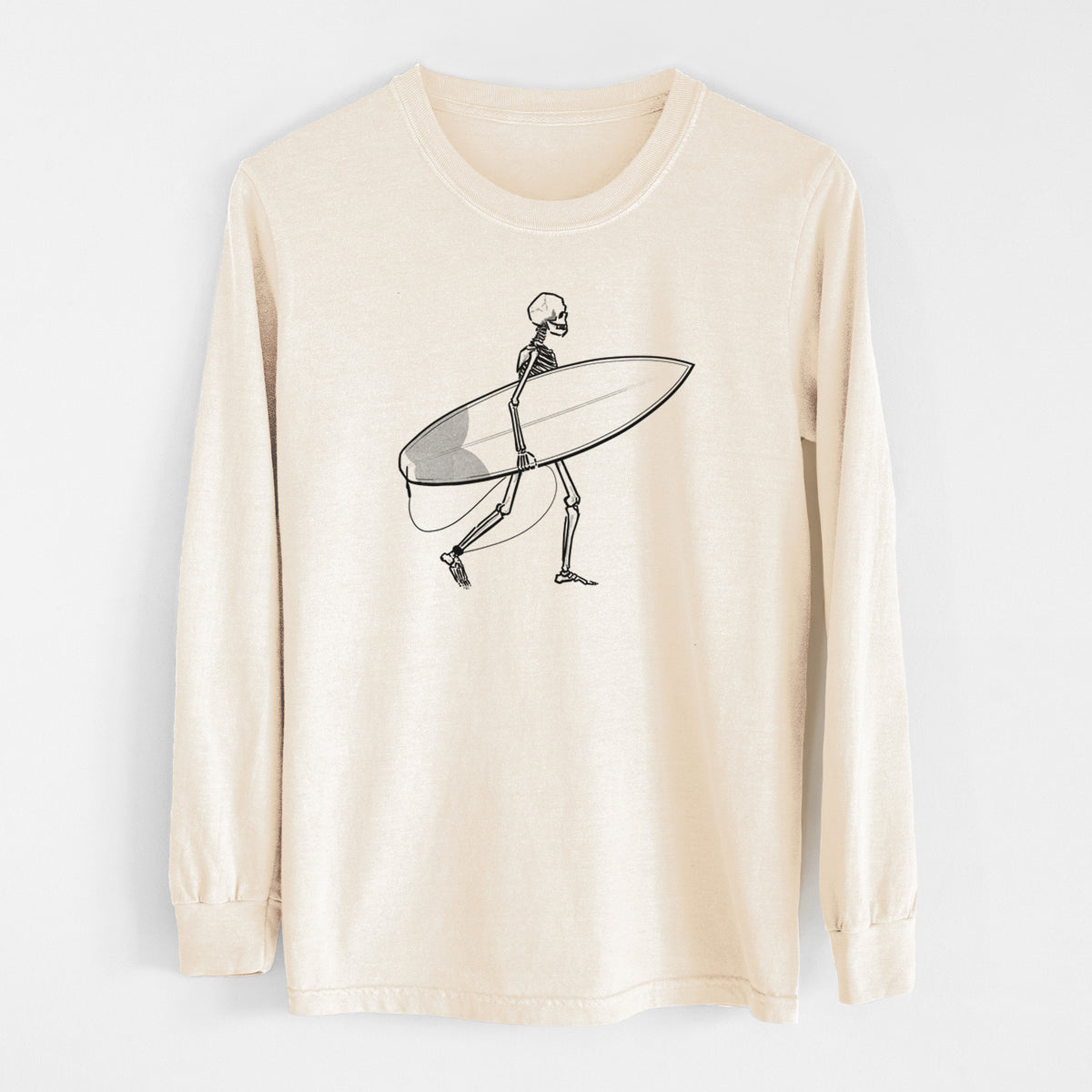 Seeking Swells - Skeleton Collection - Unisex Comfort Colors 100% Cotton Long Sleeve