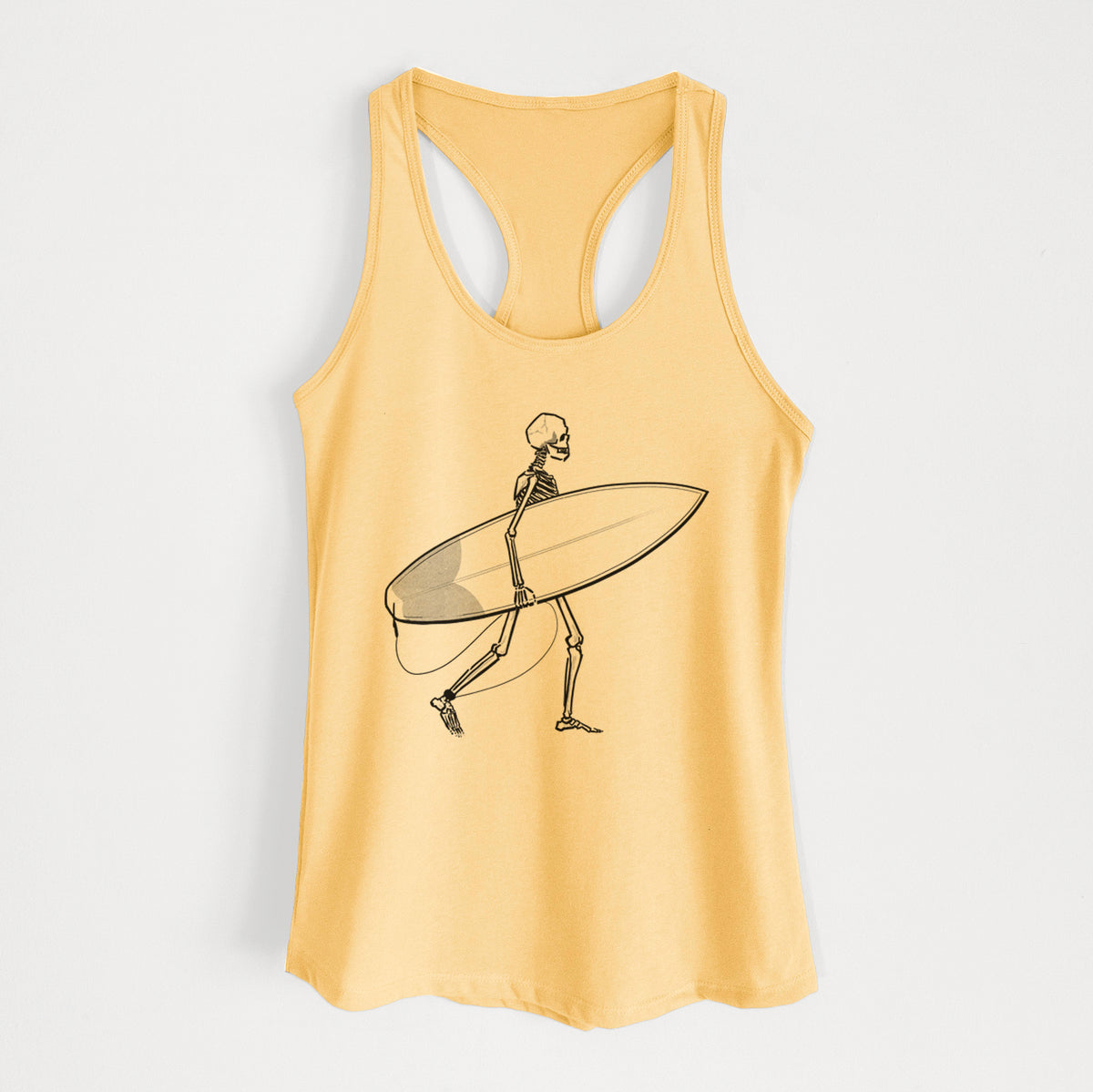 Seeking Swells - Skeleton Collection - Women's Racerback Tanktop