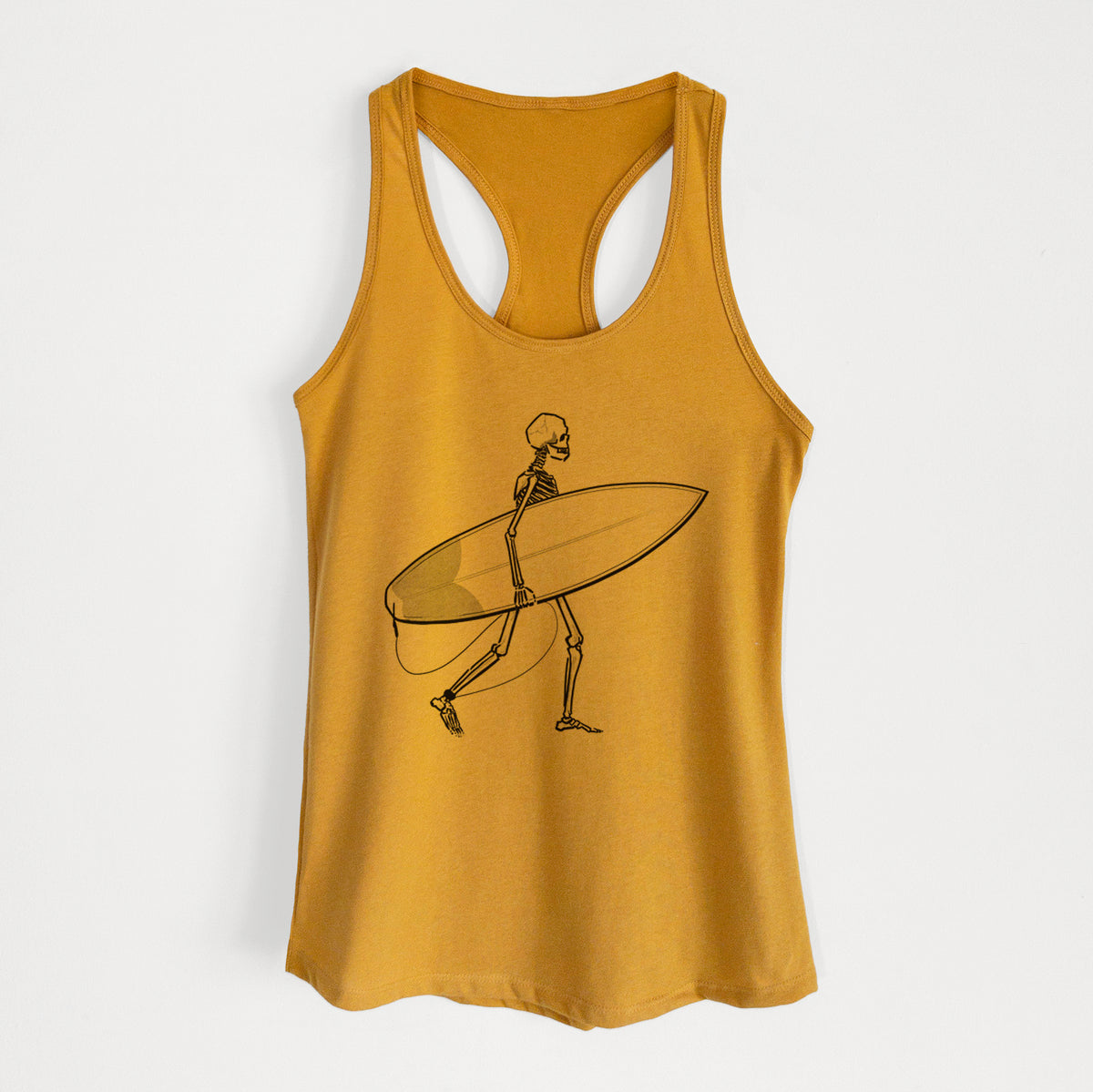 Seeking Swells - Skeleton Collection - Women's Racerback Tanktop