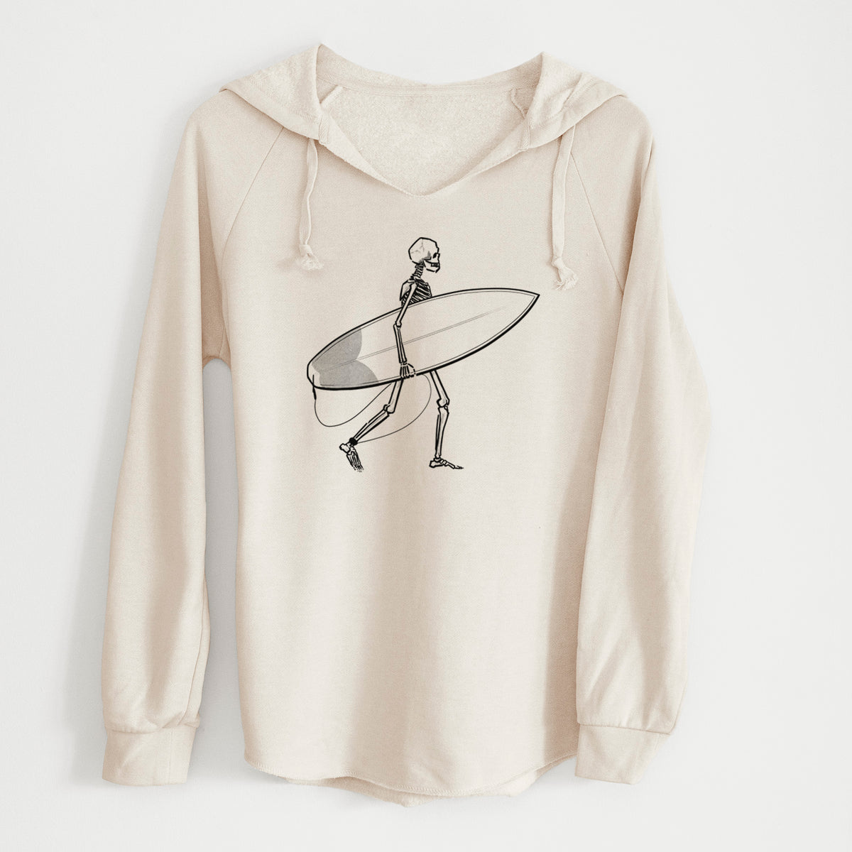 Seeking Swells - Skeleton Collection - Cali Wave Hooded Sweatshirt