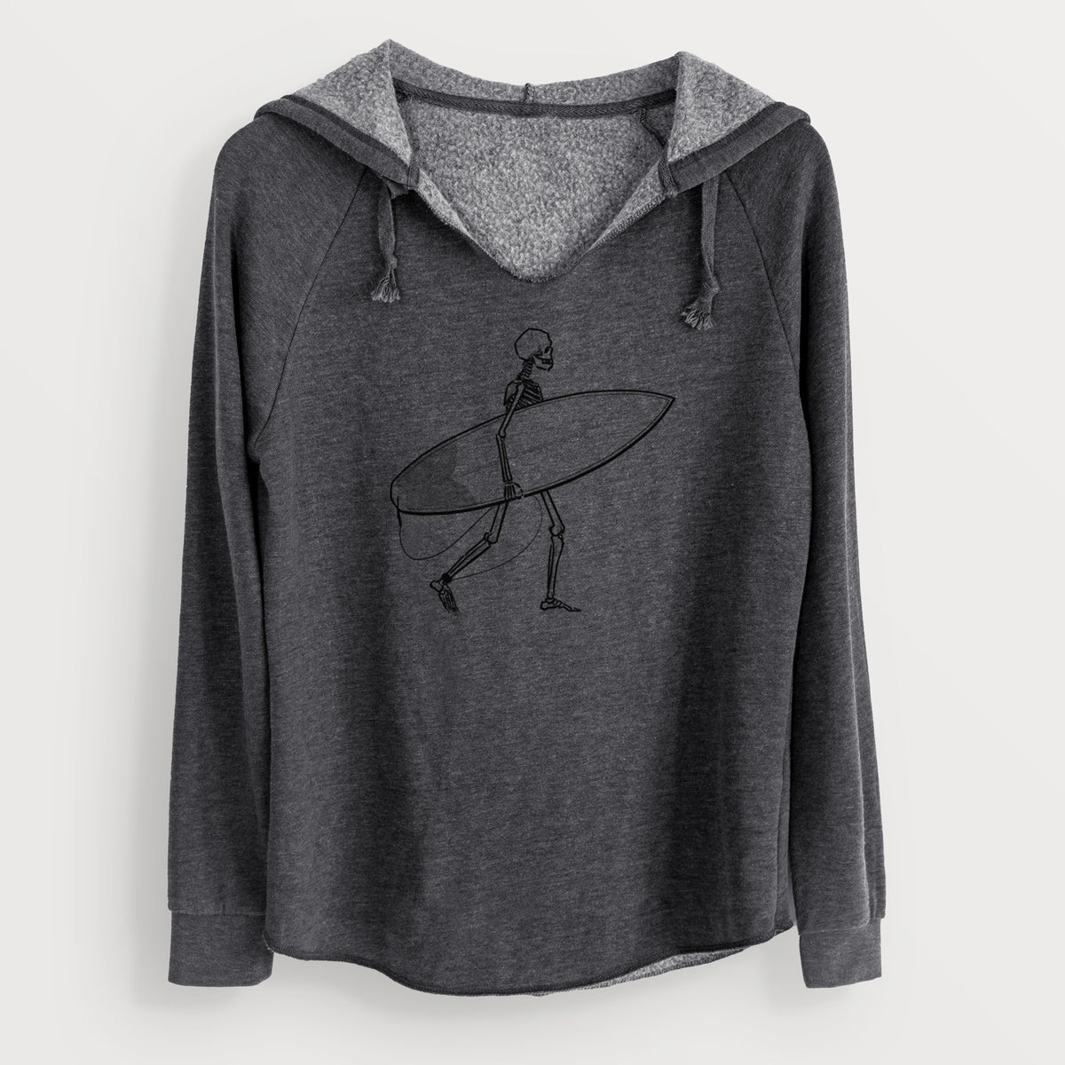 Seeking Swells - Skeleton Collection - Cali Wave Hooded Sweatshirt