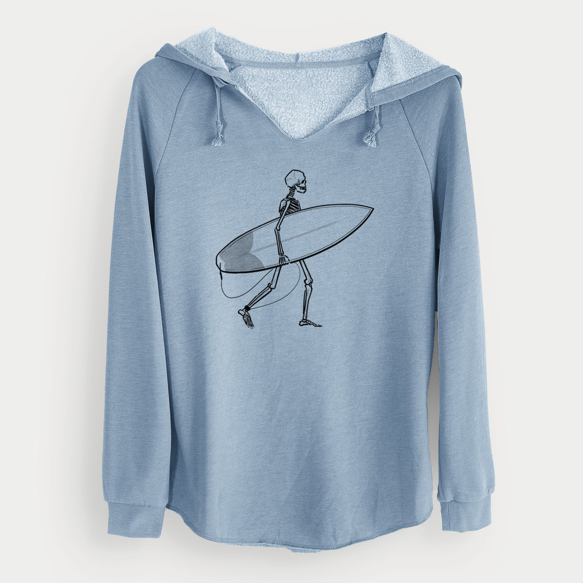Seeking Swells - Skeleton Collection - Cali Wave Hooded Sweatshirt