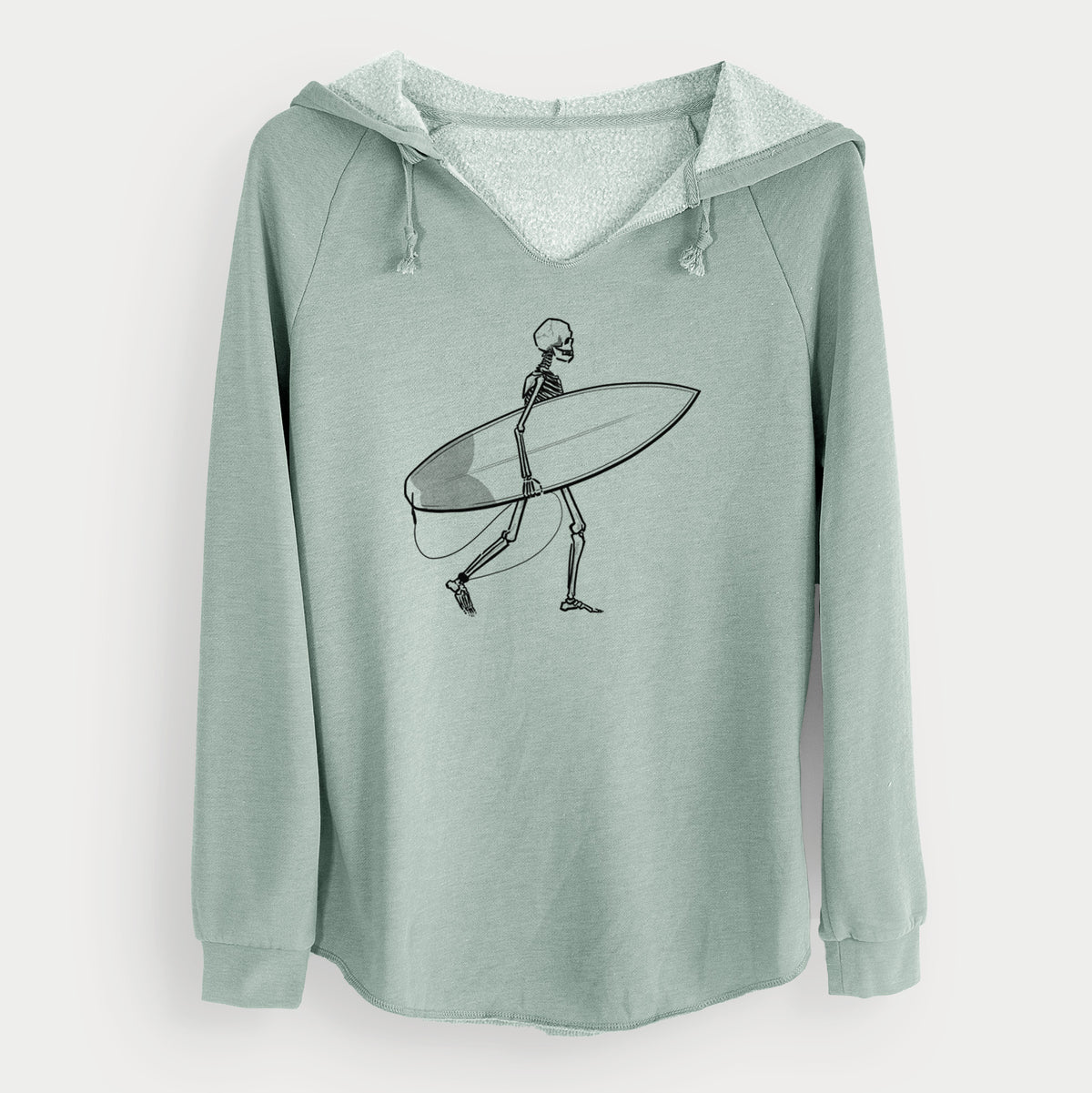 Seeking Swells - Skeleton Collection - Cali Wave Hooded Sweatshirt