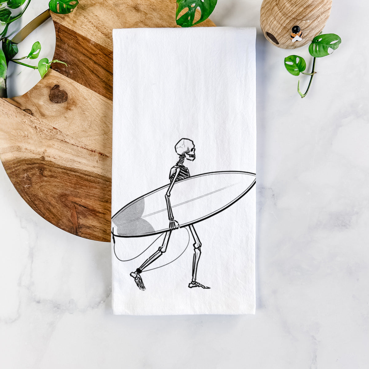 Seeking Swells - Skeleton Collection Tea Towel
