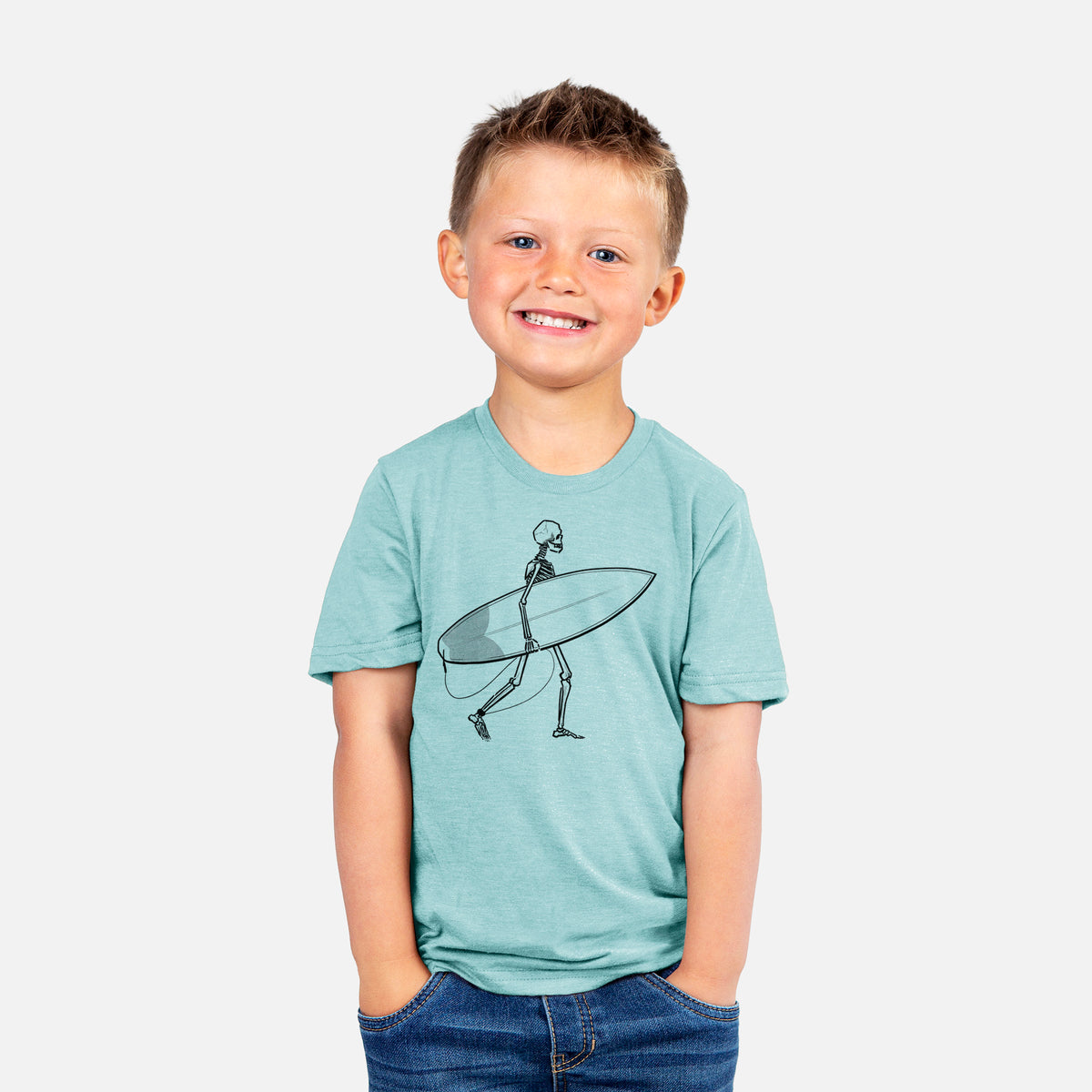 Seeking Swells - Skeleton Collection - Toddler/Youth Shirt